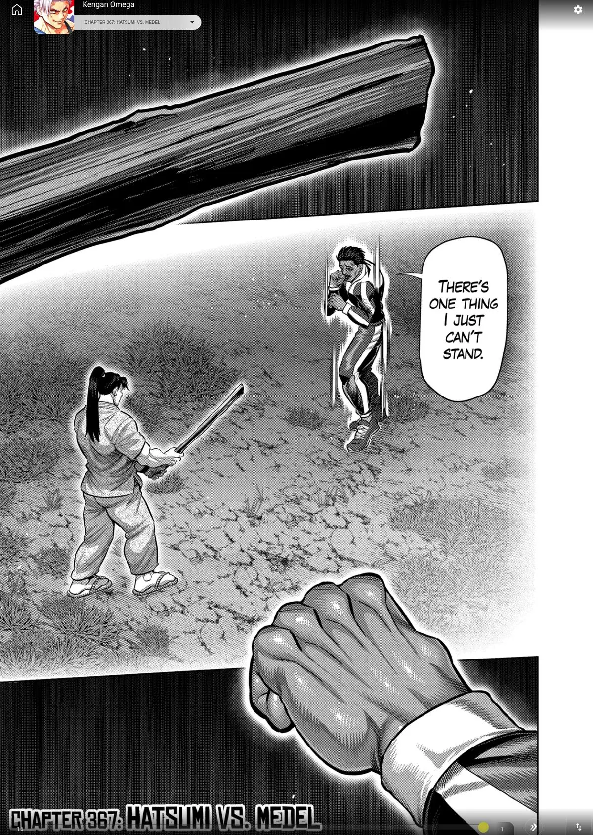 Read Kengan Omega - Chapter 367 - www.kenganomegafree.com | Image 1