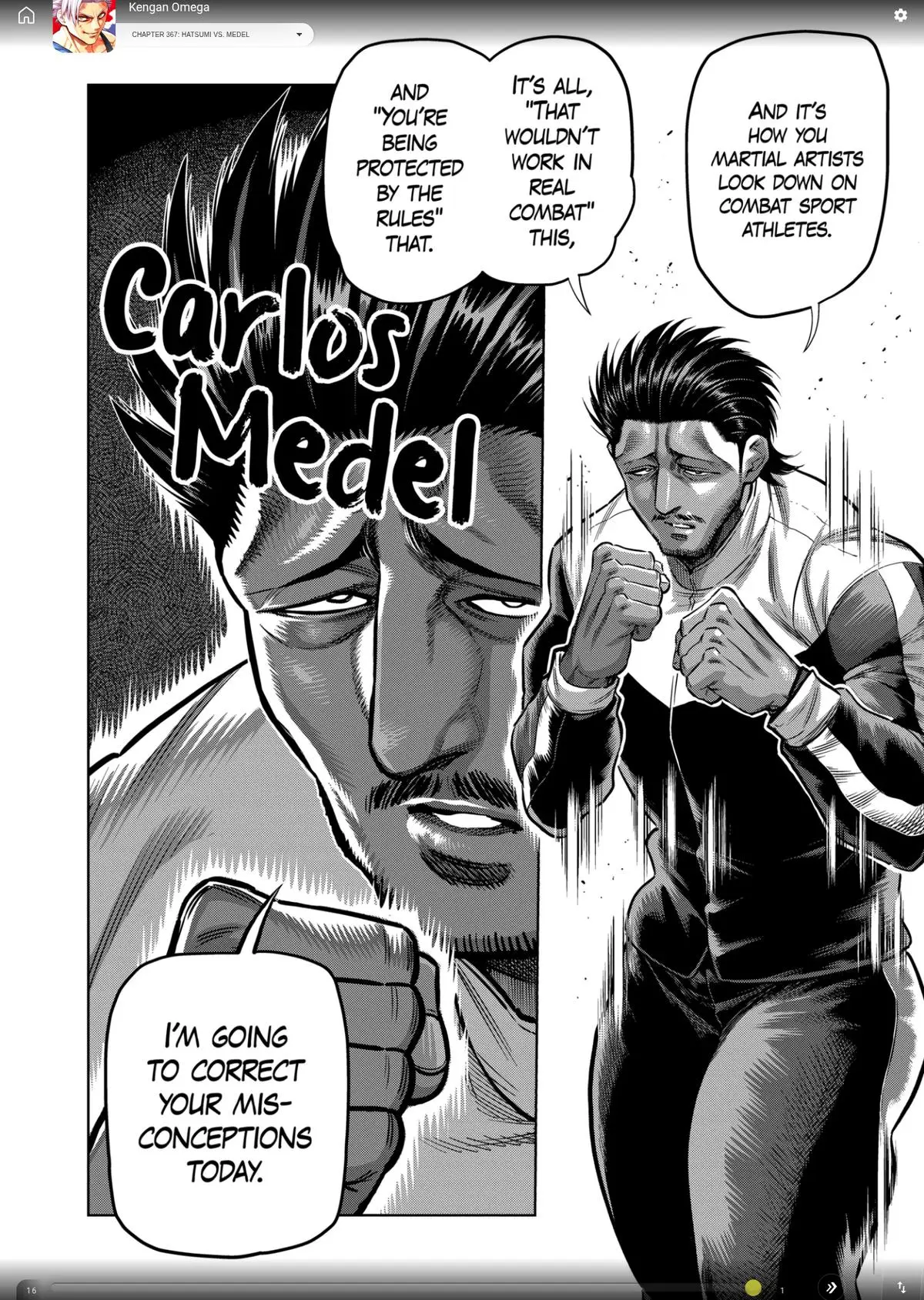 Read Kengan Omega - Chapter 367 - www.kenganomegafree.com | Image 2