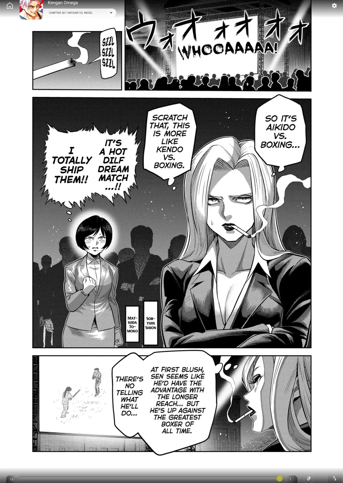 Read Kengan Omega - Chapter 367 - www.kenganomegafree.com | Image 4