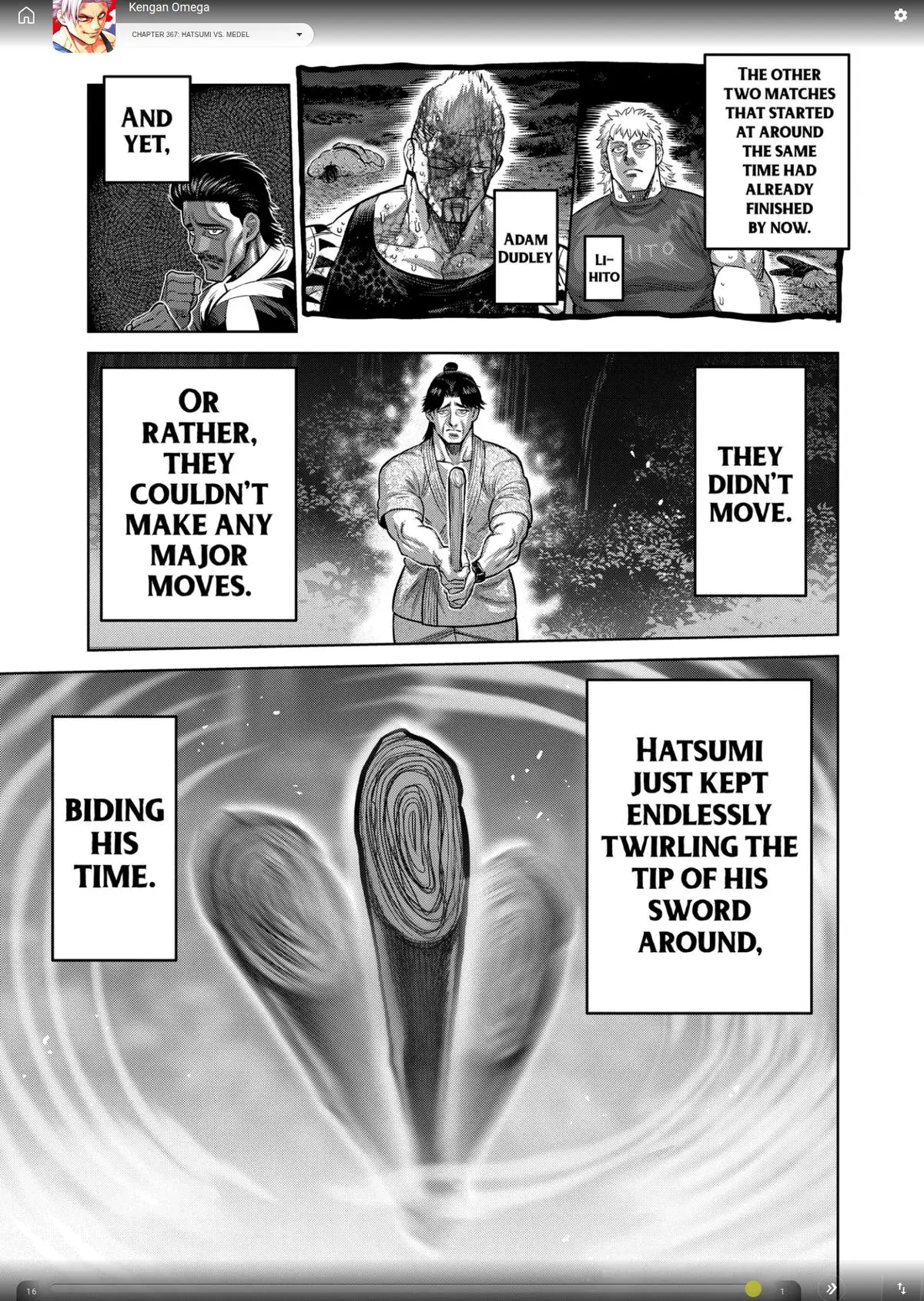 Read Kengan Omega - Chapter 367 - www.kenganomegafree.com | Image 6