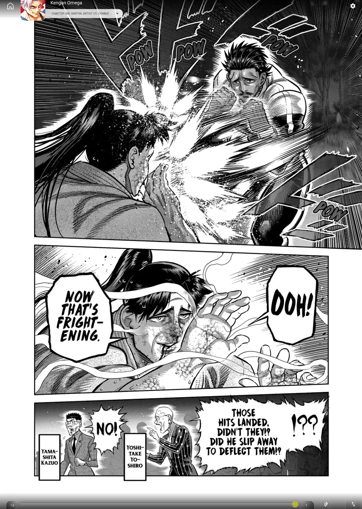 Read Kengan Omega - Chapter 368 - www.kenganomegafree.com | Image 2