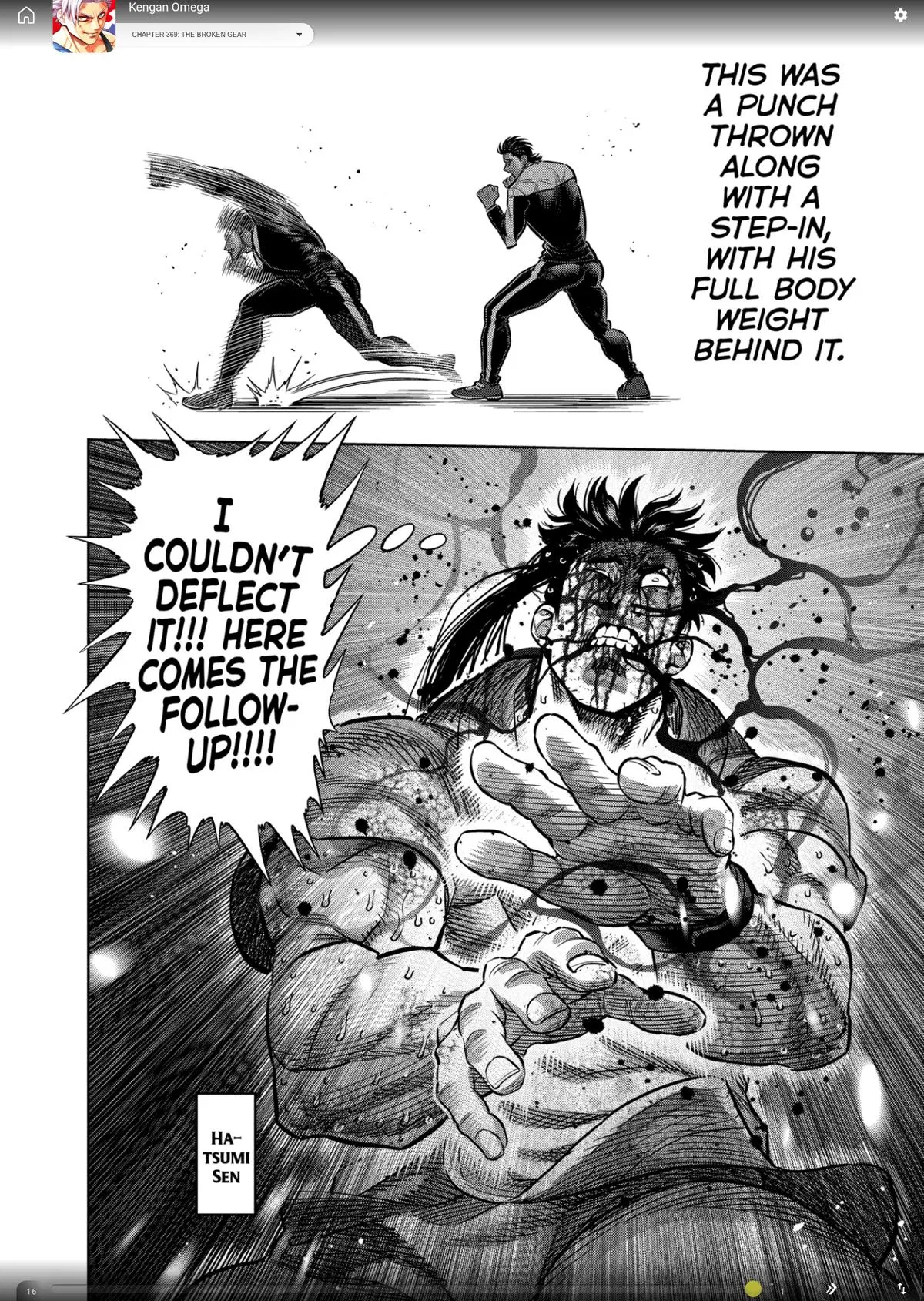 Read Kengan Omega - Chapter 369 - www.kenganomegafree.com | Image 2