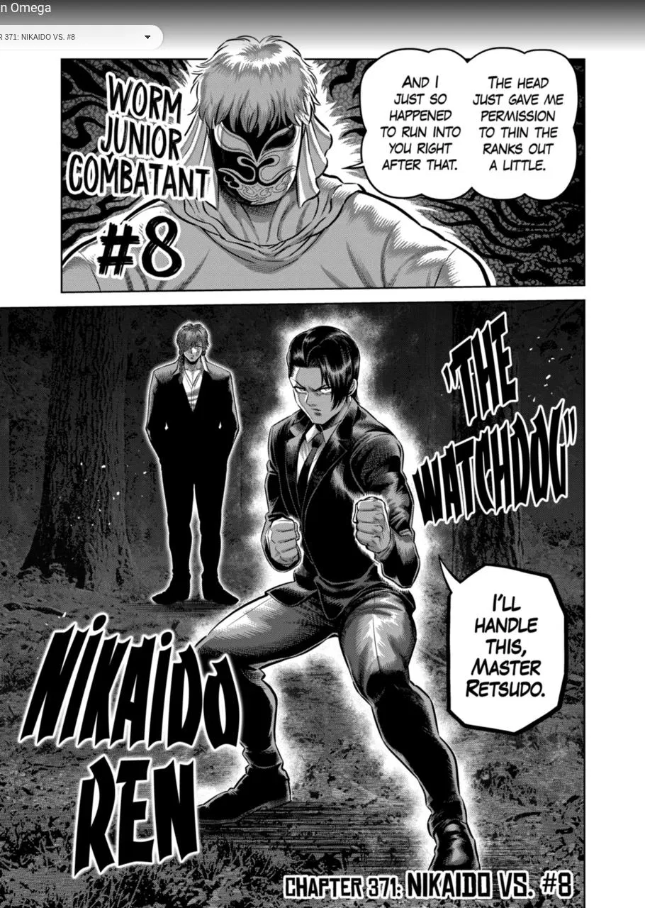 Read Kengan Omega - Chapter 371 - www.kenganomegafree.com | Image 1