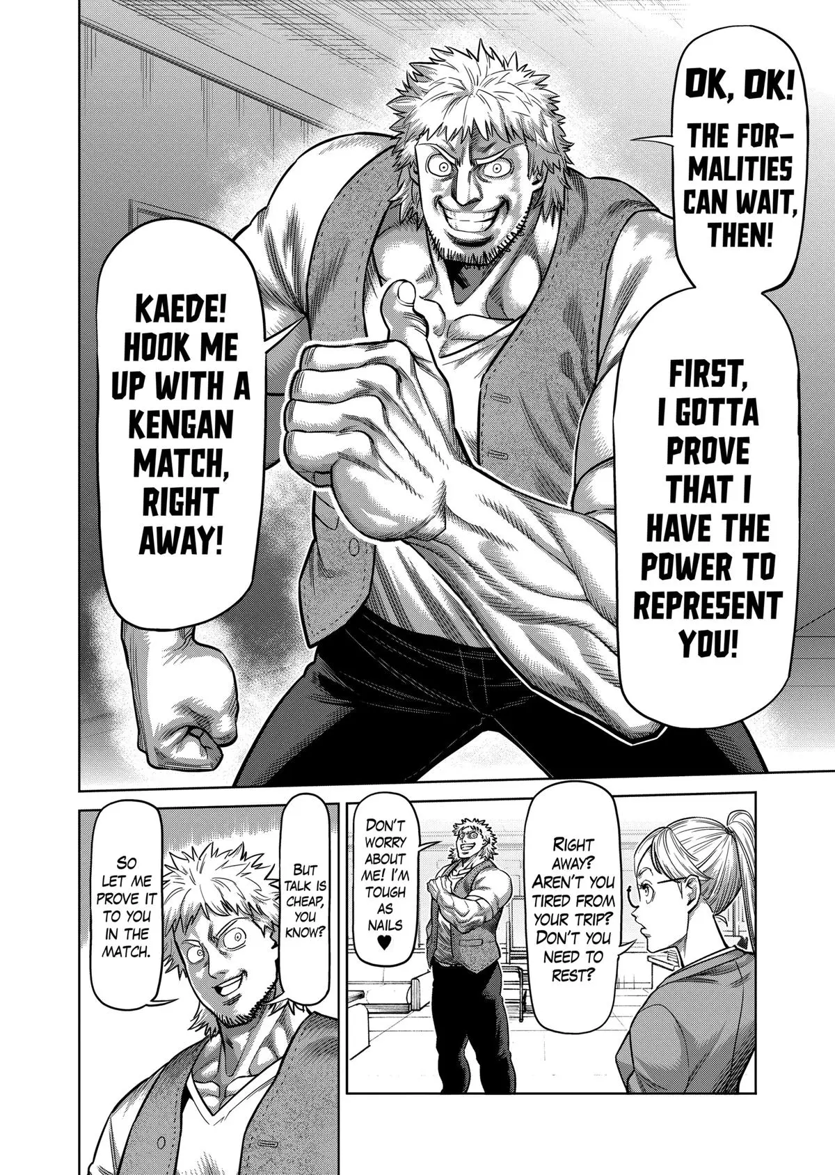 Read Kengan Omega - Chapter 42 - www.kenganomegafree.com | Image 8