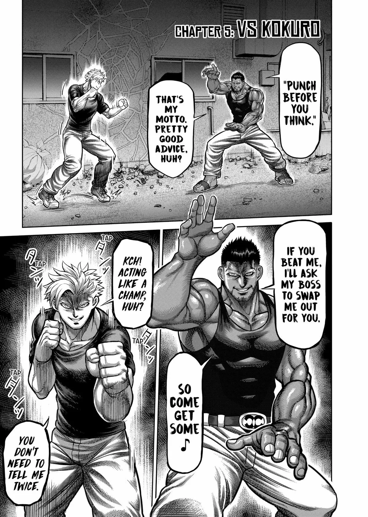 Read Kengan Omega - Chapter 5 - www.kenganomegafree.com | Image 1