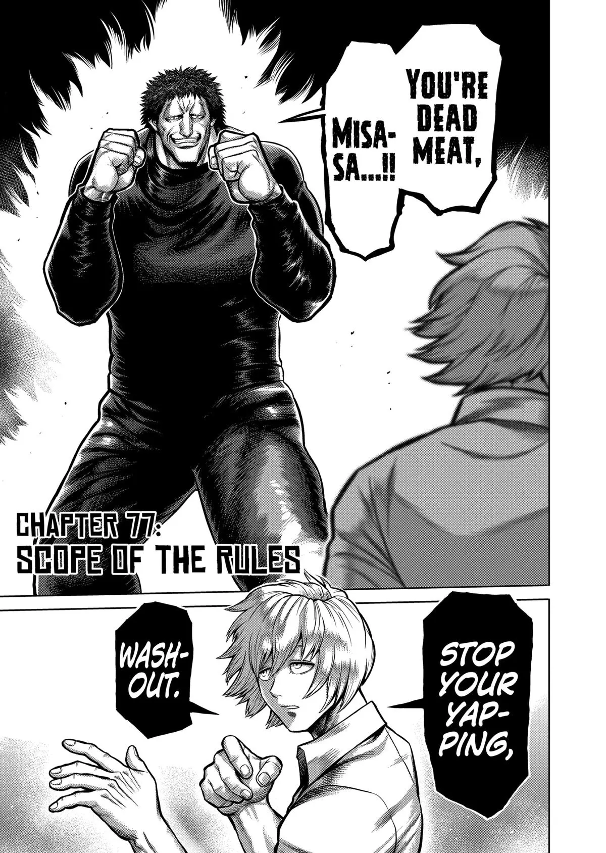 Read Kengan Omega - Chapter 77 - www.kenganomegafree.com | Image 1