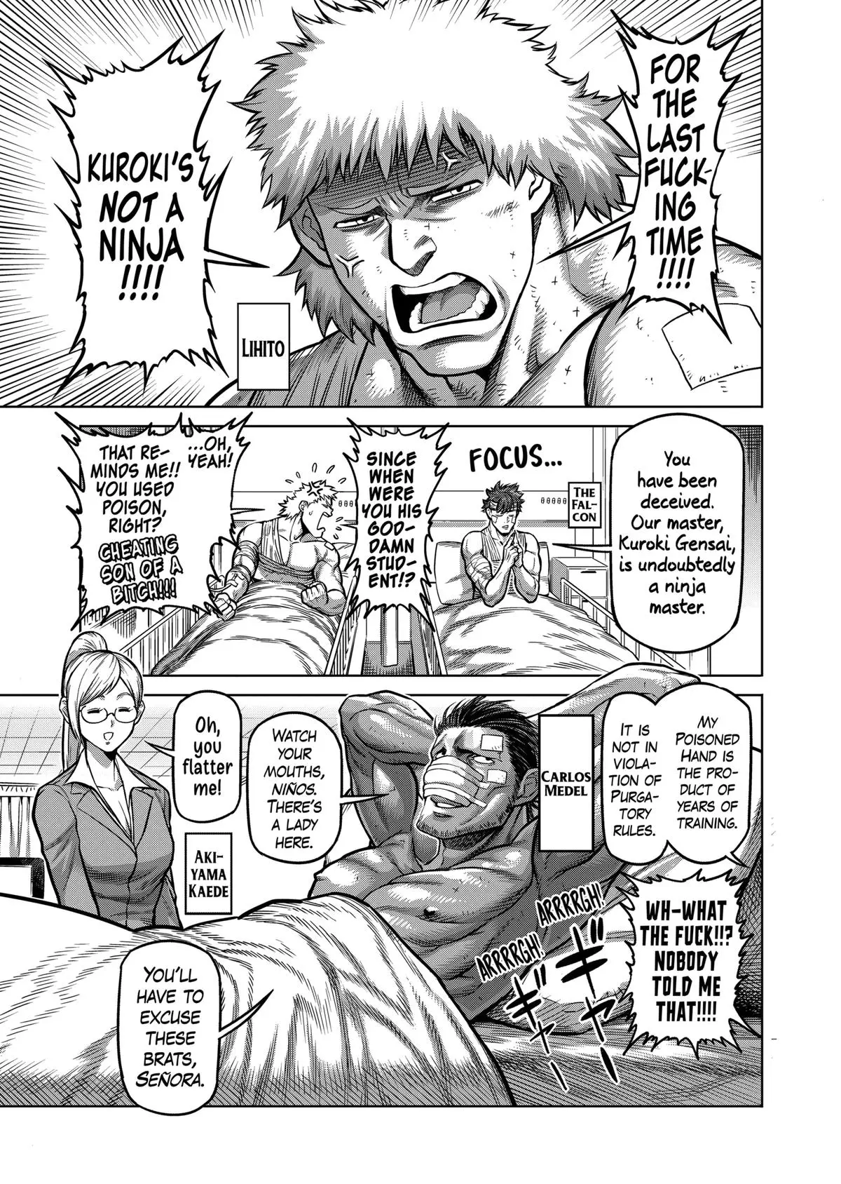 Read Kengan Omega - Chapter 94 - www.kenganomegafree.com | Image 3