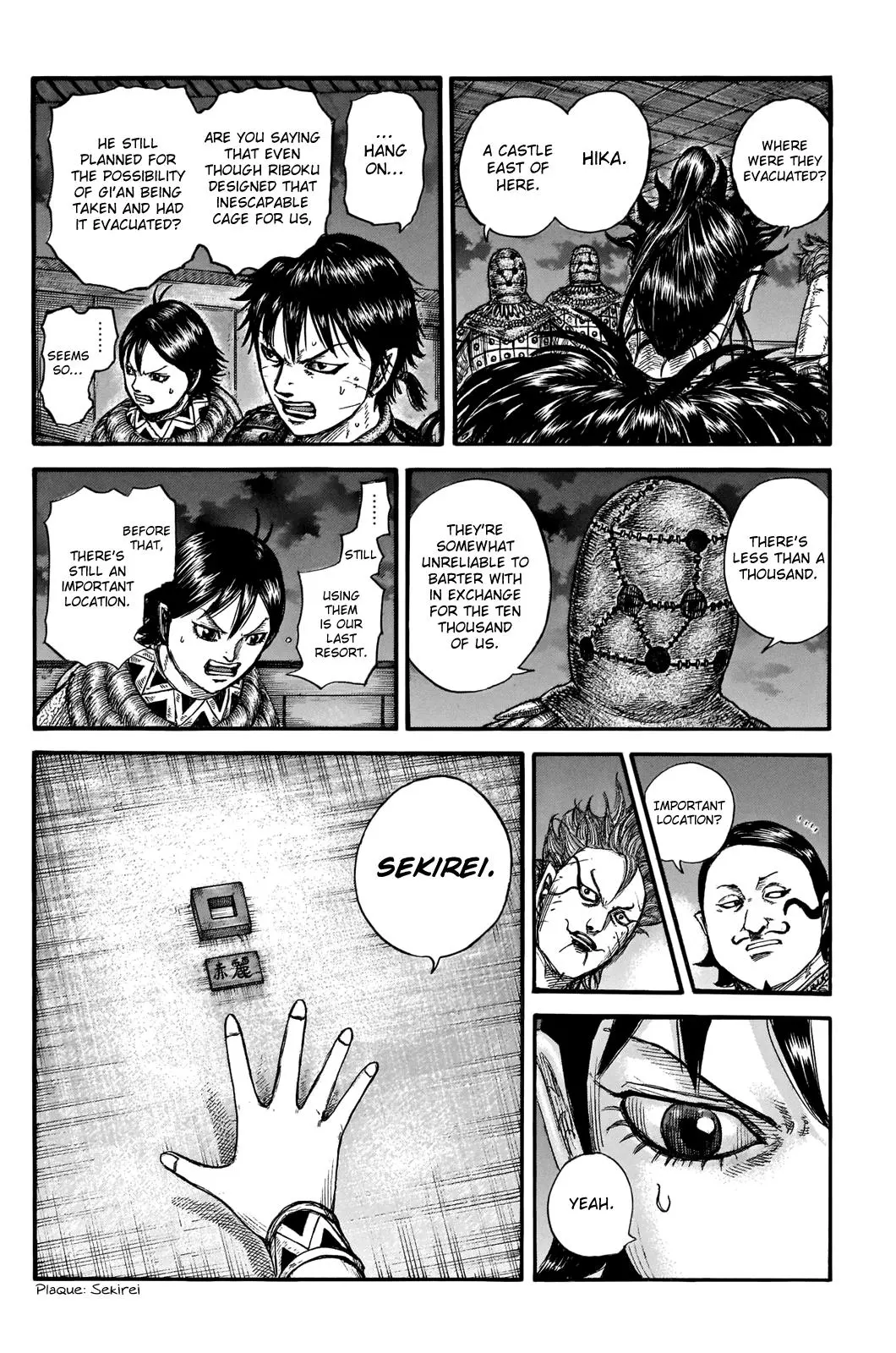 Kingdom Chapter 736