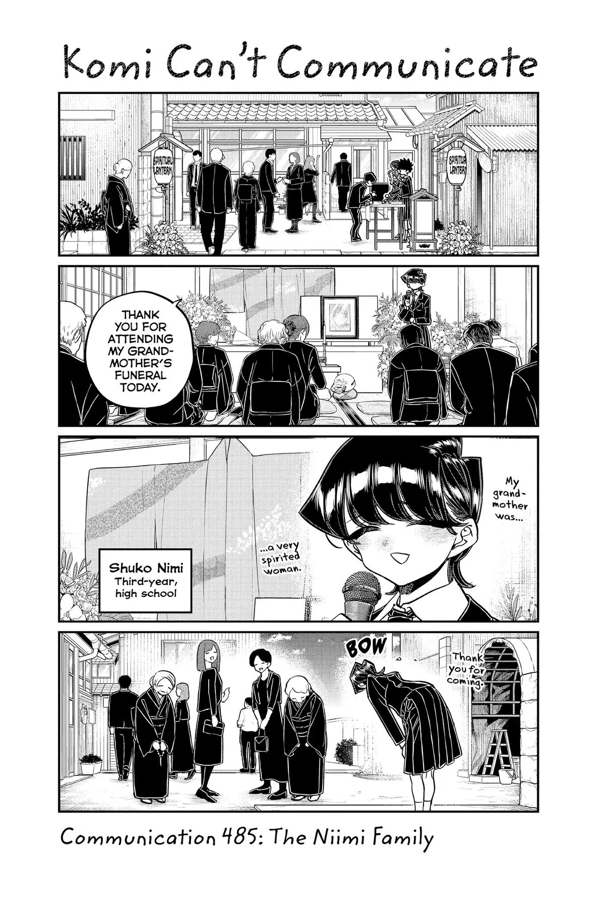 Read Komi San Wa Komyushou Desu - Chapter 485 - w4.komicantcommunicatemanga.com | Image 1
