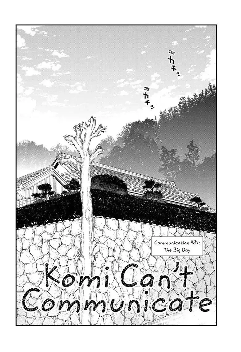 Read Komi San Wa Komyushou Desu - Chapter 487 - w4.komicantcommunicatemanga.com | Image 3