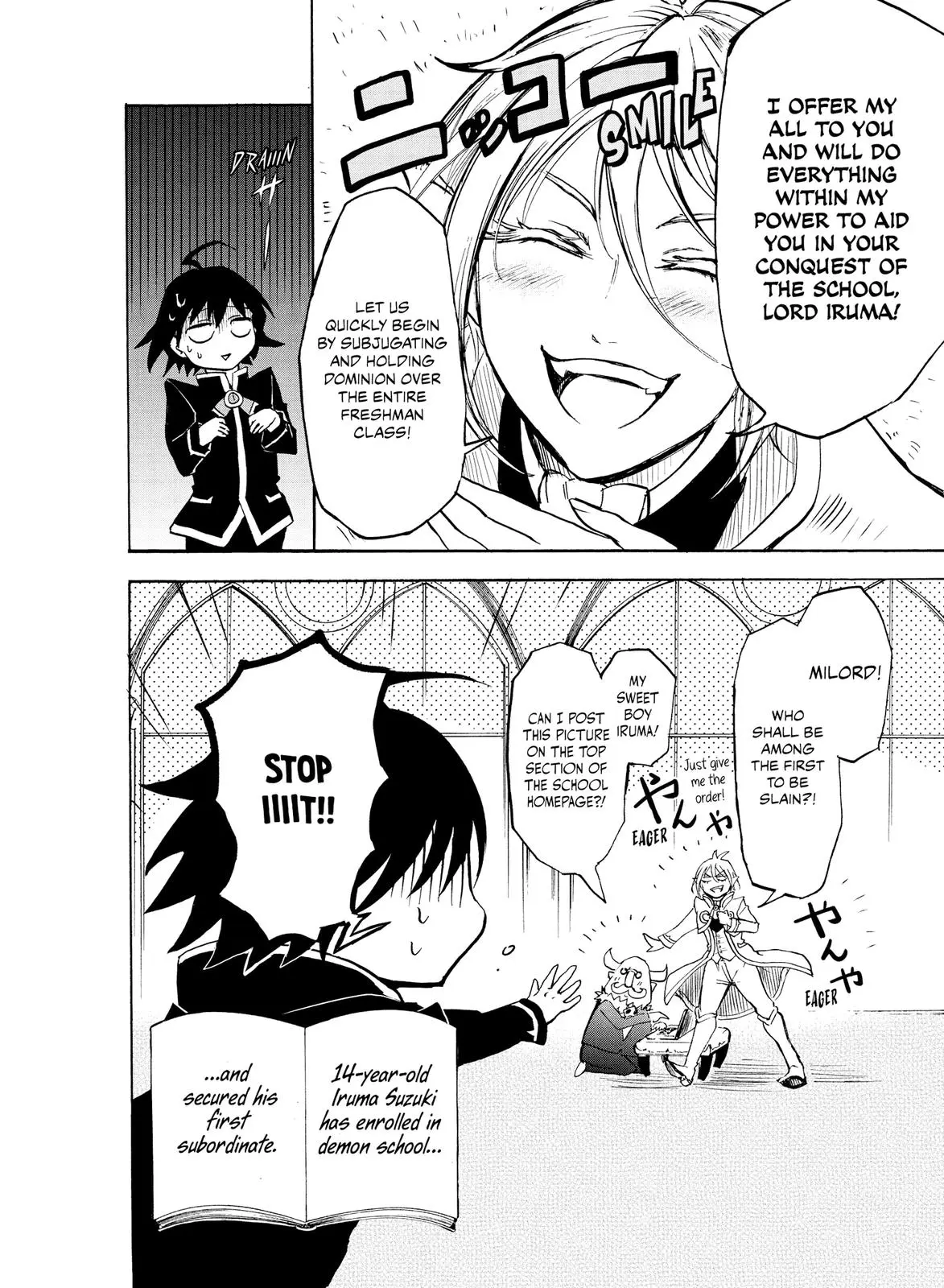 Read Mairimashita Iruma Kun - Chapter 1 - www.irumakunmangafree.com | Image 49