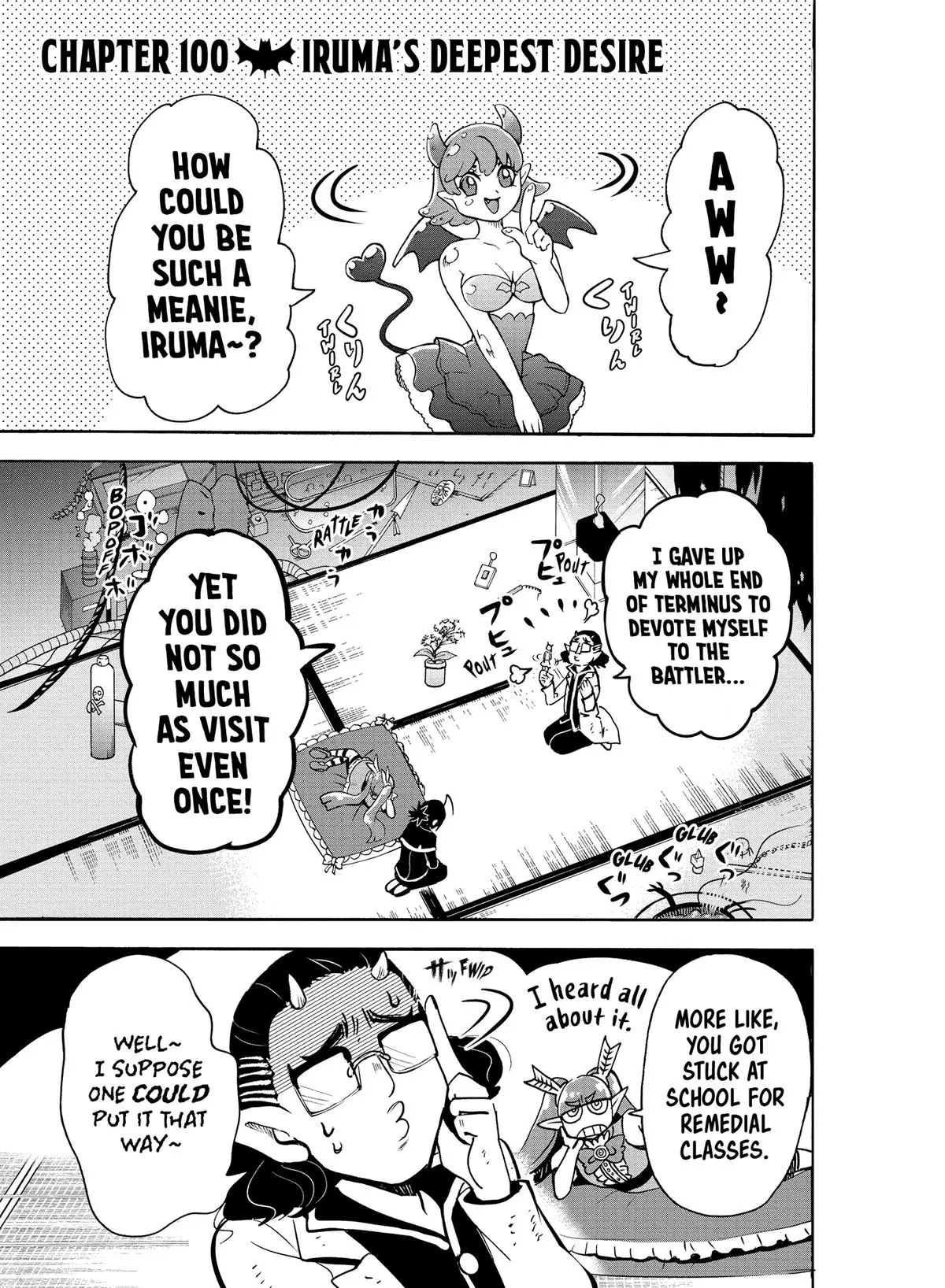 Read Mairimashita Iruma Kun - Chapter 100 - www.irumakunmangafree.com | Image 1
