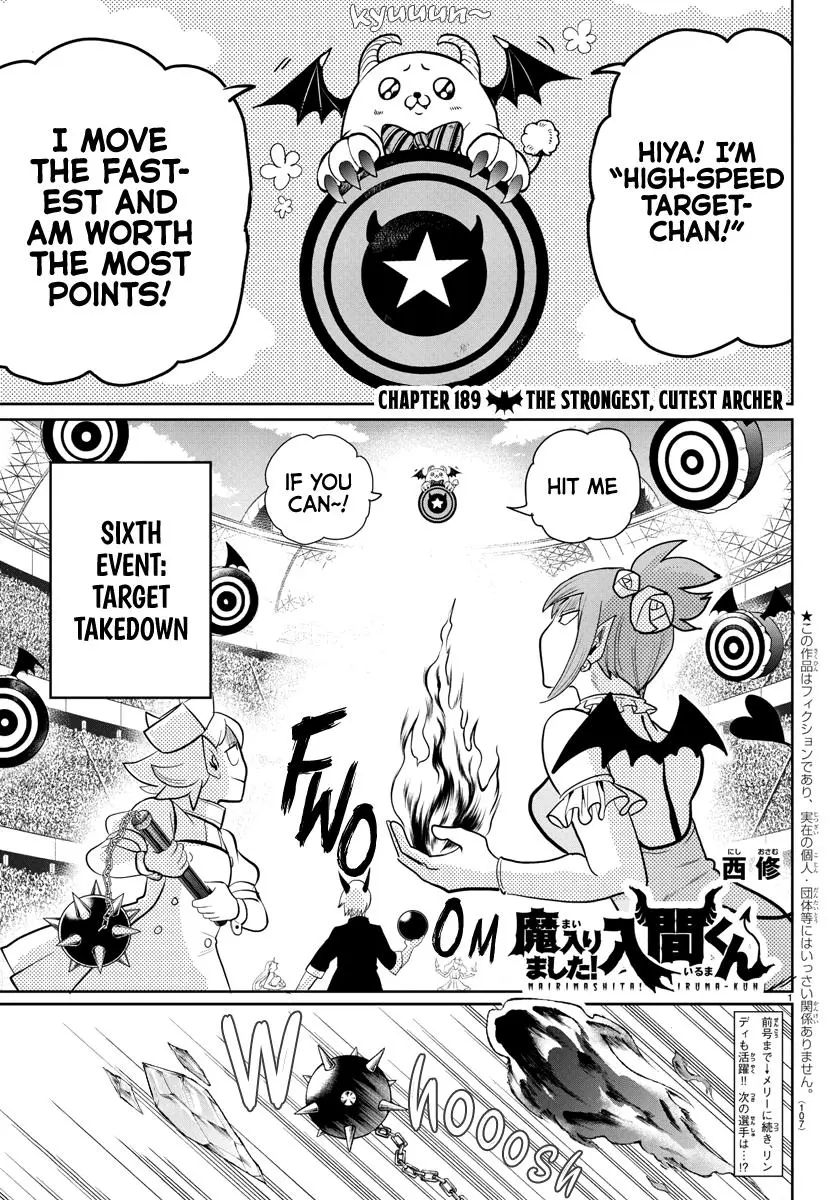 Read Mairimashita Iruma Kun - Chapter 189 - www.irumakunmangafree.com | Image 2