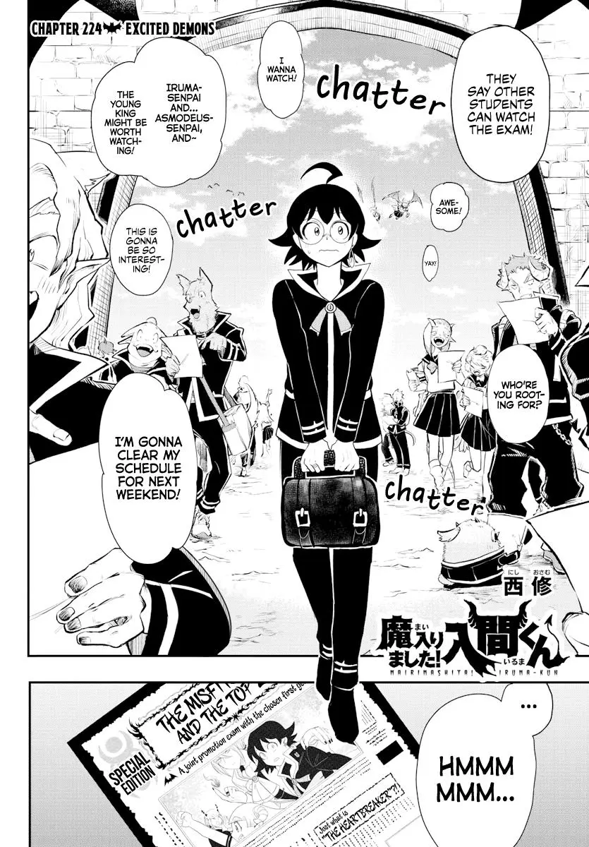 Read Mairimashita Iruma Kun - Chapter 224 - www.irumakunmangafree.com | Image 2