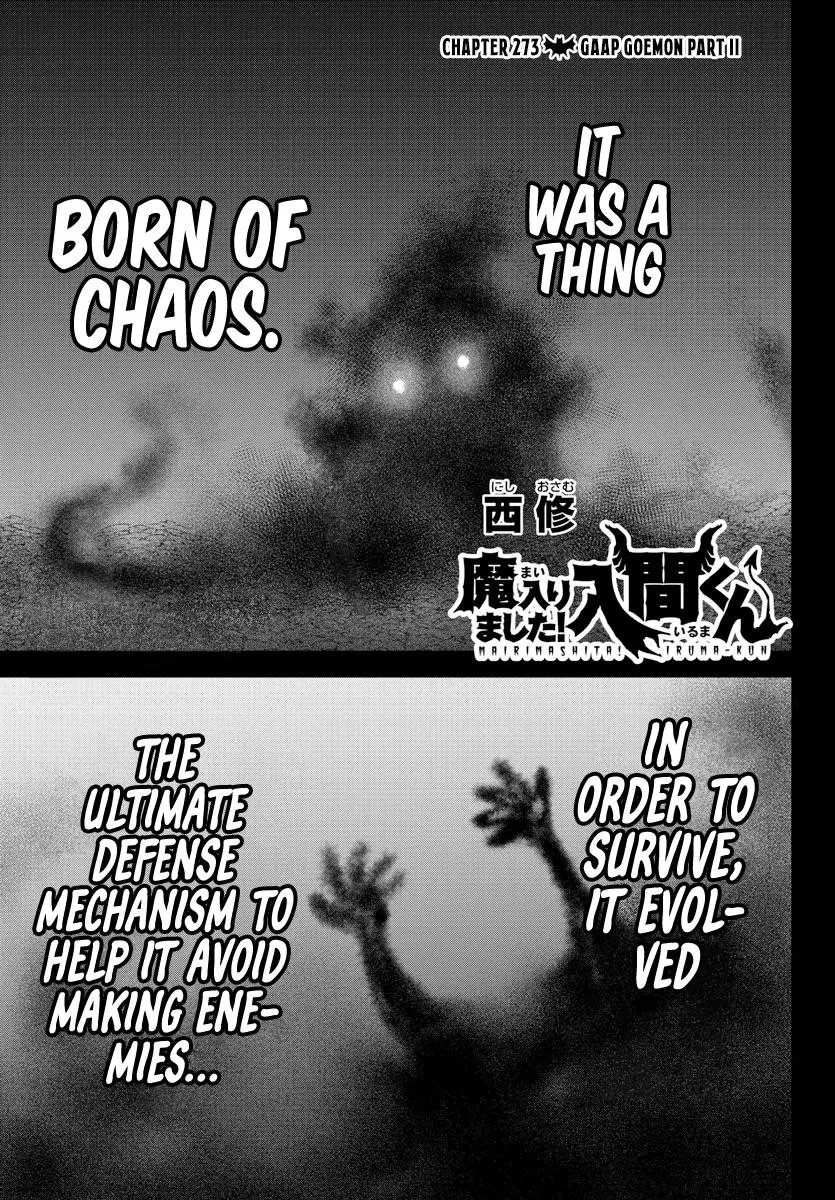 Read Mairimashita Iruma Kun - Chapter 273 - www.irumakunmangafree.com | Image 1