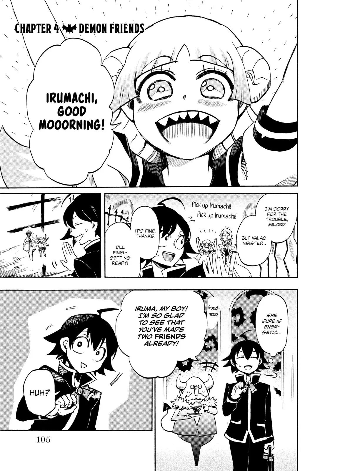 Read Mairimashita Iruma Kun - Chapter 4 - www.irumakunmangafree.com | Image 1
