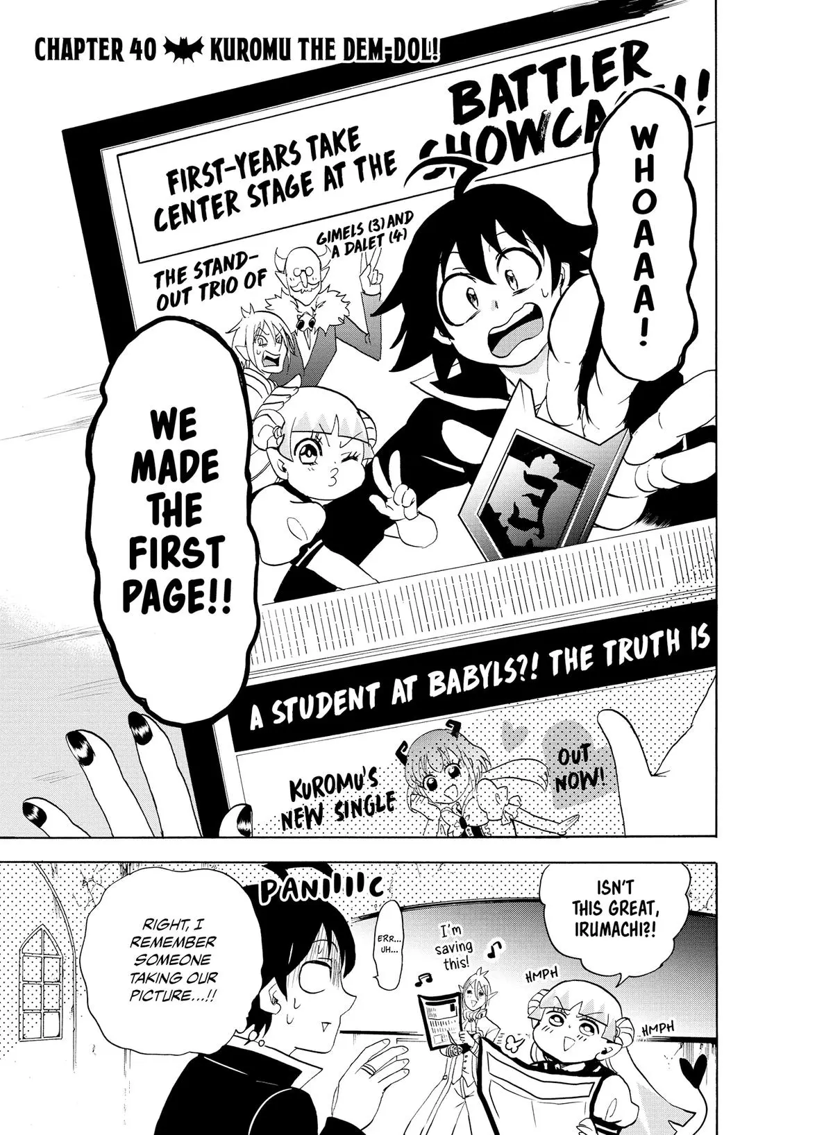 Read Mairimashita Iruma Kun - Chapter 40 - www.irumakunmangafree.com | Image 1