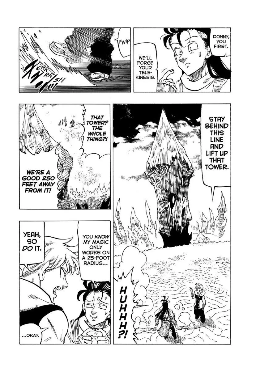 The Seven Deadly Sins - Four Knights of the Apocalypse Chapter 107.5