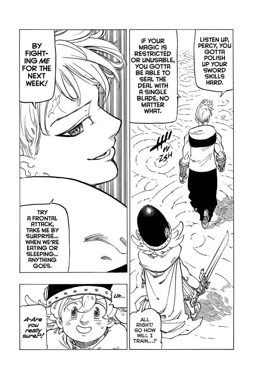 The Seven Deadly Sins - Four Knights of the Apocalypse Chapter 107.5