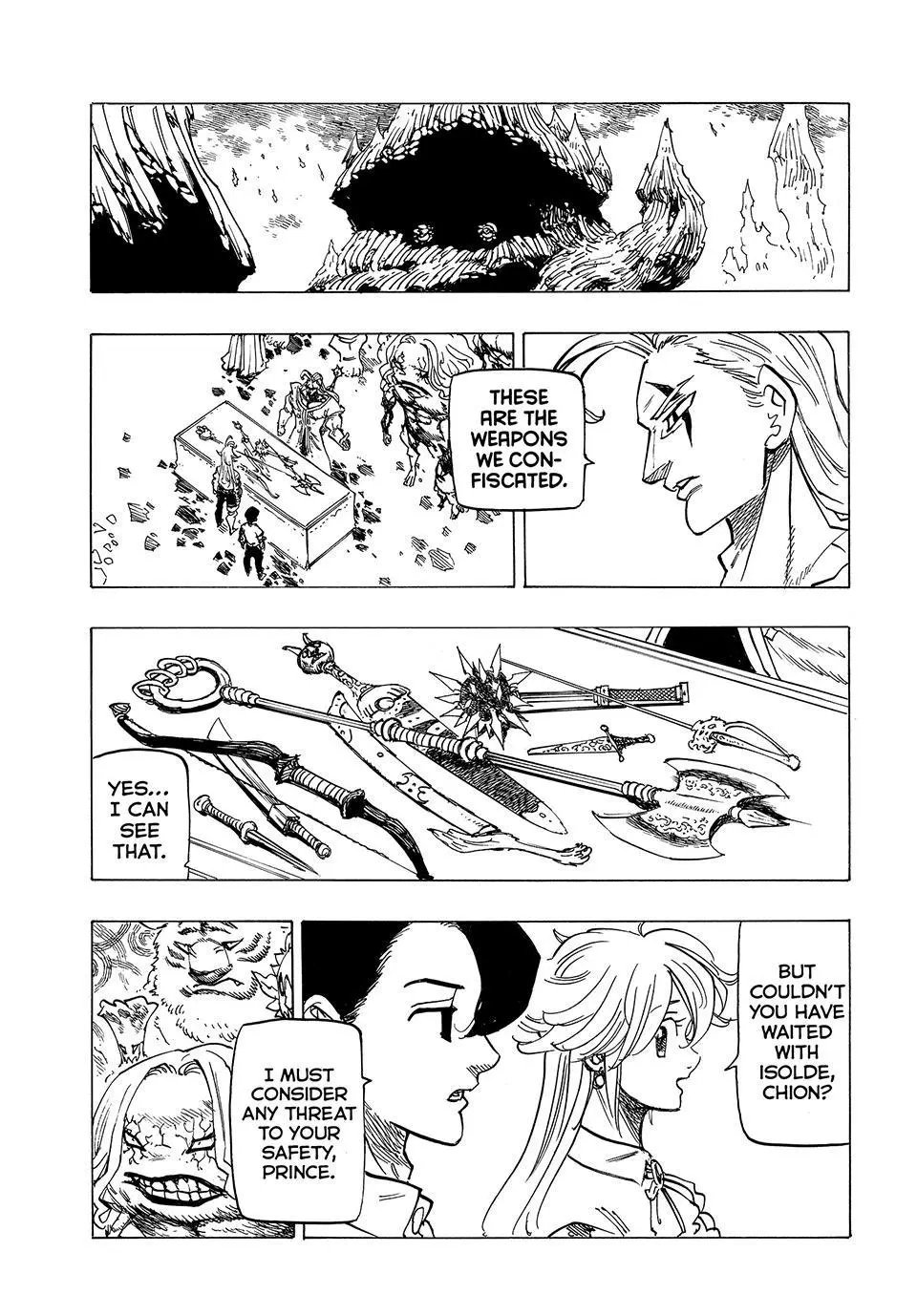 The Seven Deadly Sins - Four Knights of the Apocalypse Chapter 109