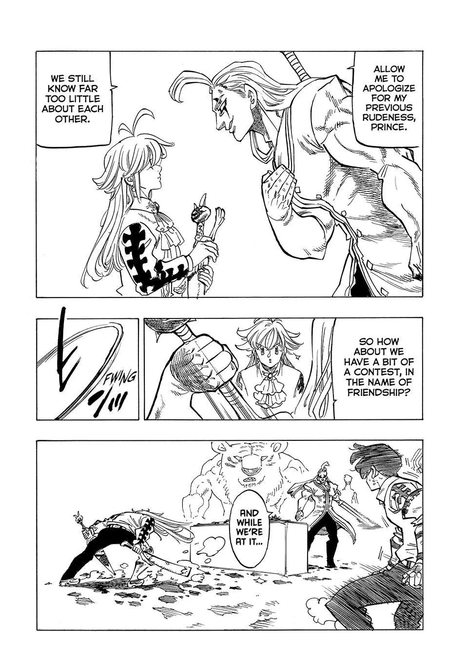 The Seven Deadly Sins - Four Knights of the Apocalypse Chapter 109