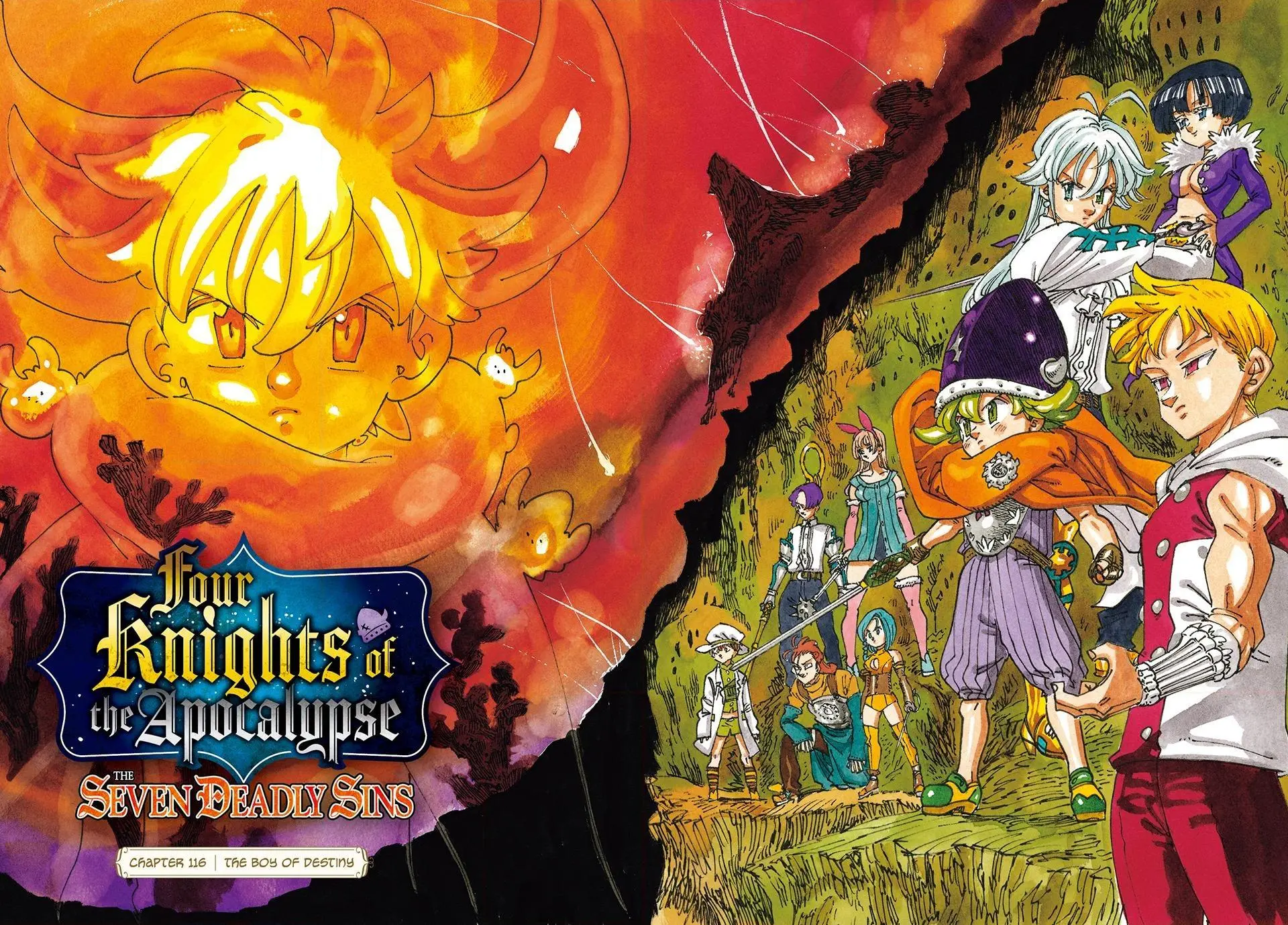 The Seven Deadly Sins - Four Knights of the Apocalypse Chapter 114