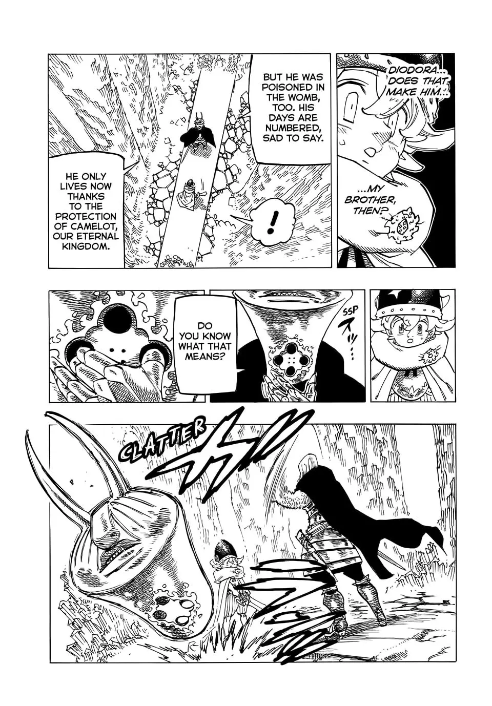 The Seven Deadly Sins - Four Knights of the Apocalypse Chapter 119
