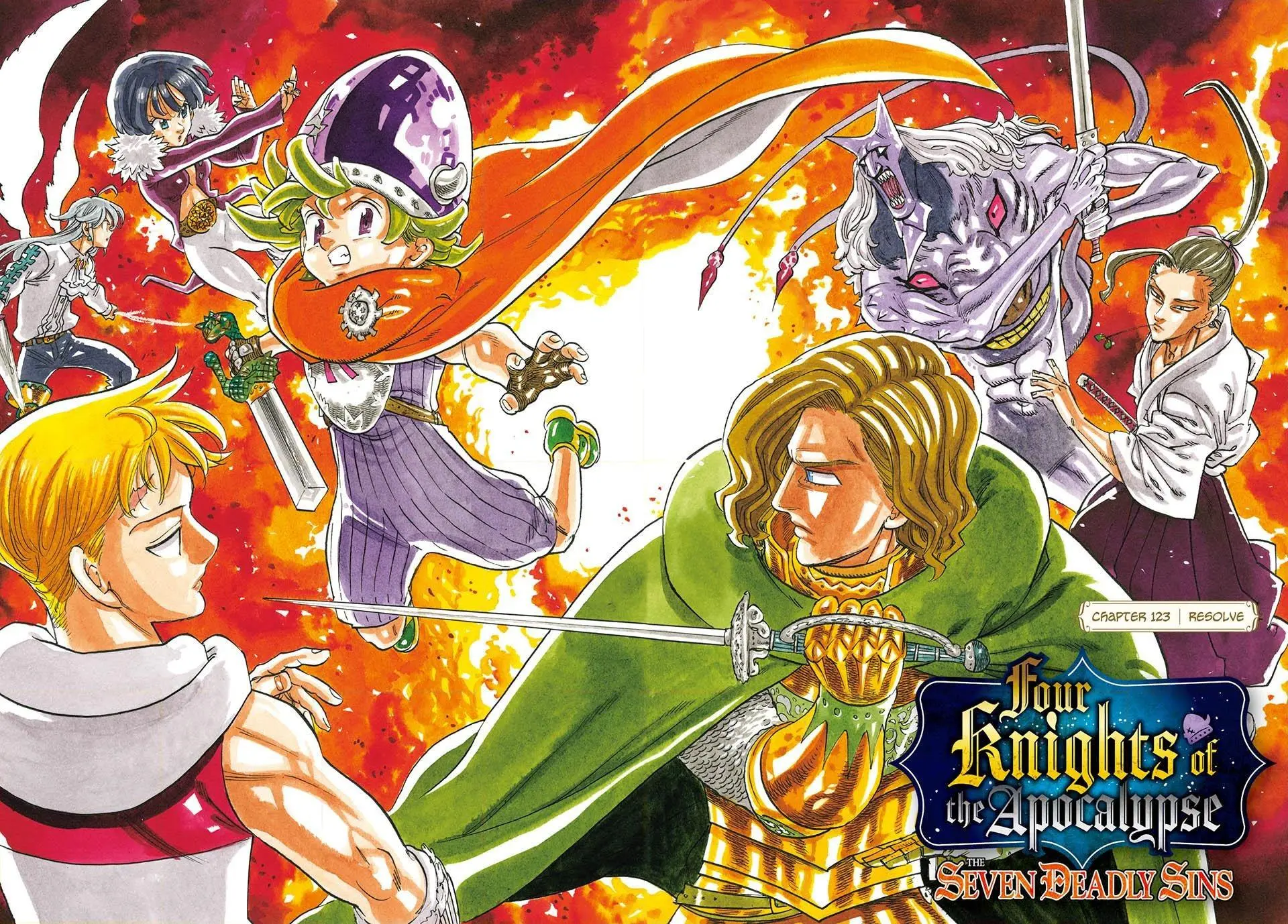 The Seven Deadly Sins - Four Knights of the Apocalypse Chapter 121