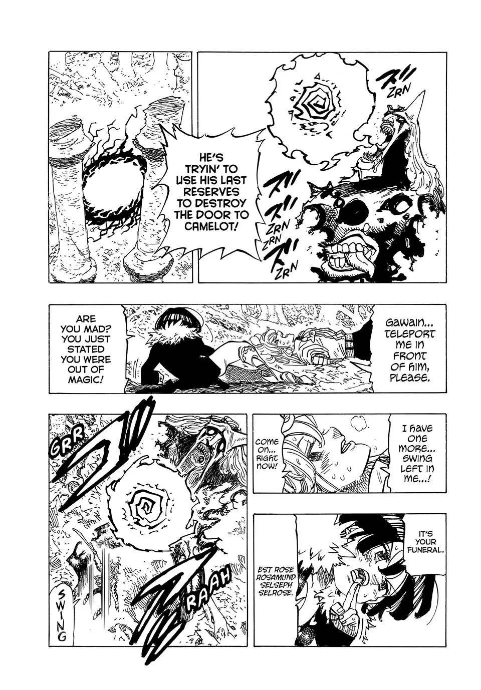 The Seven Deadly Sins - Four Knights of the Apocalypse Chapter 121