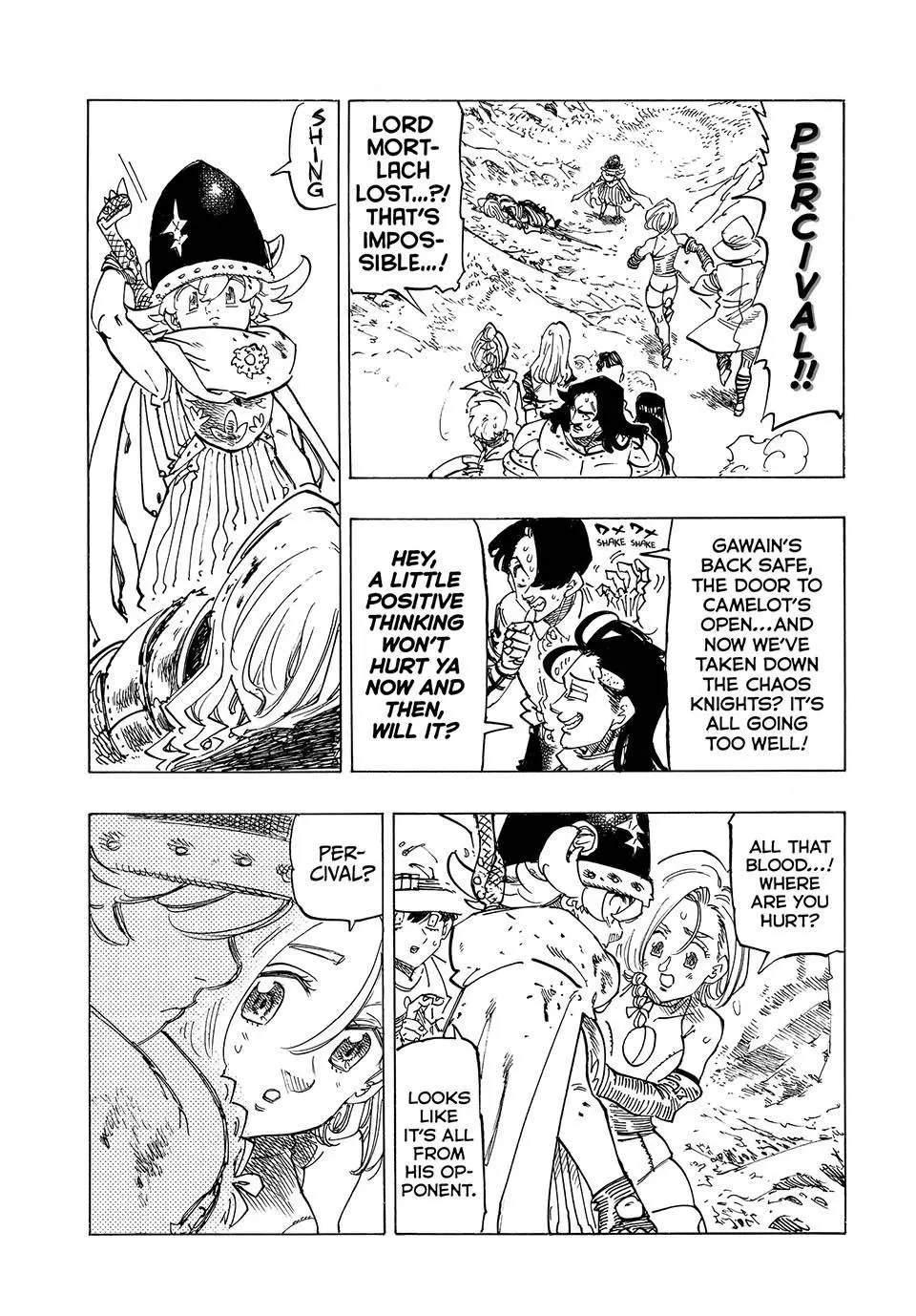 The Seven Deadly Sins - Four Knights of the Apocalypse Chapter 125