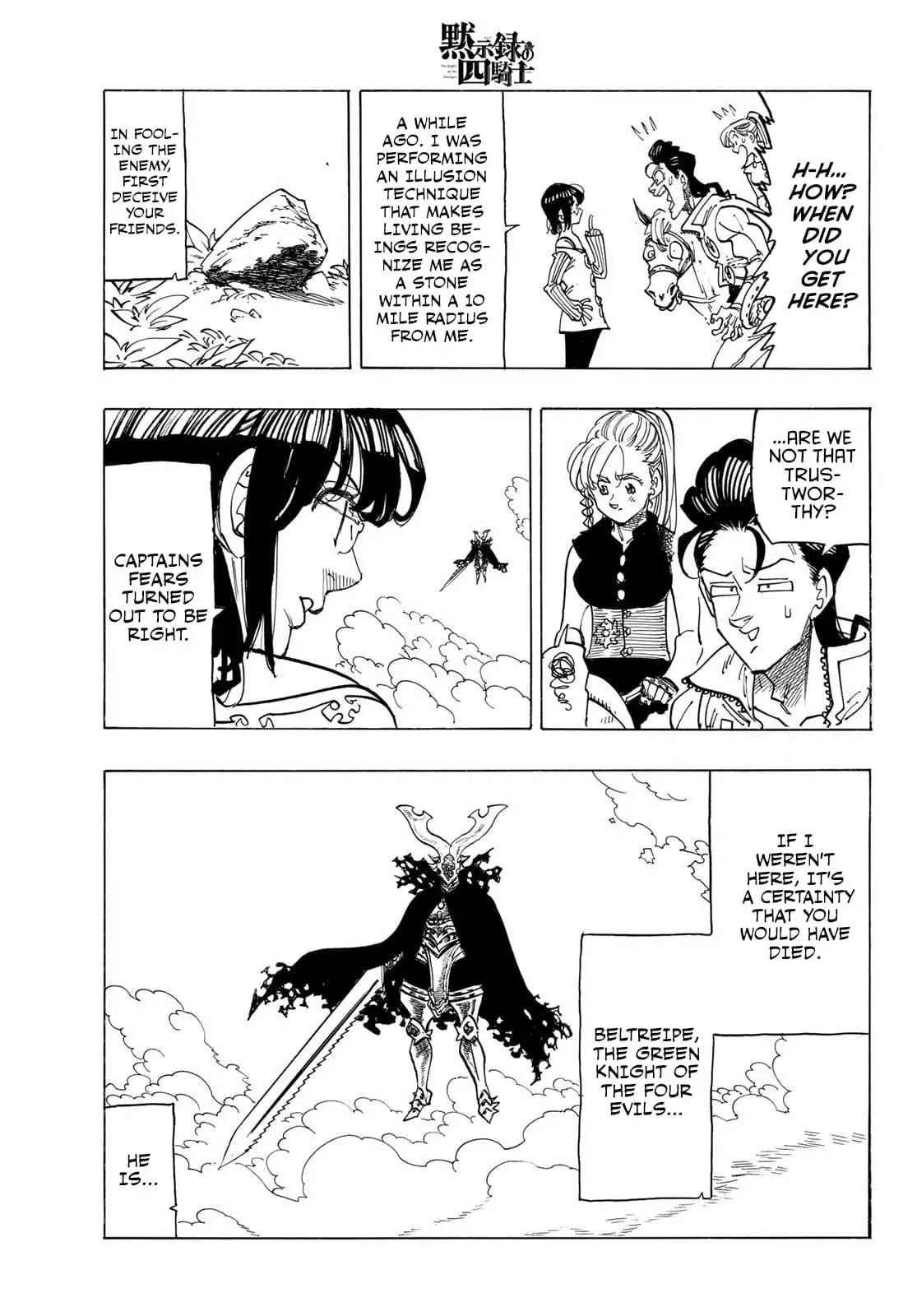 The Seven Deadly Sins - Four Knights of the Apocalypse Chapter 131