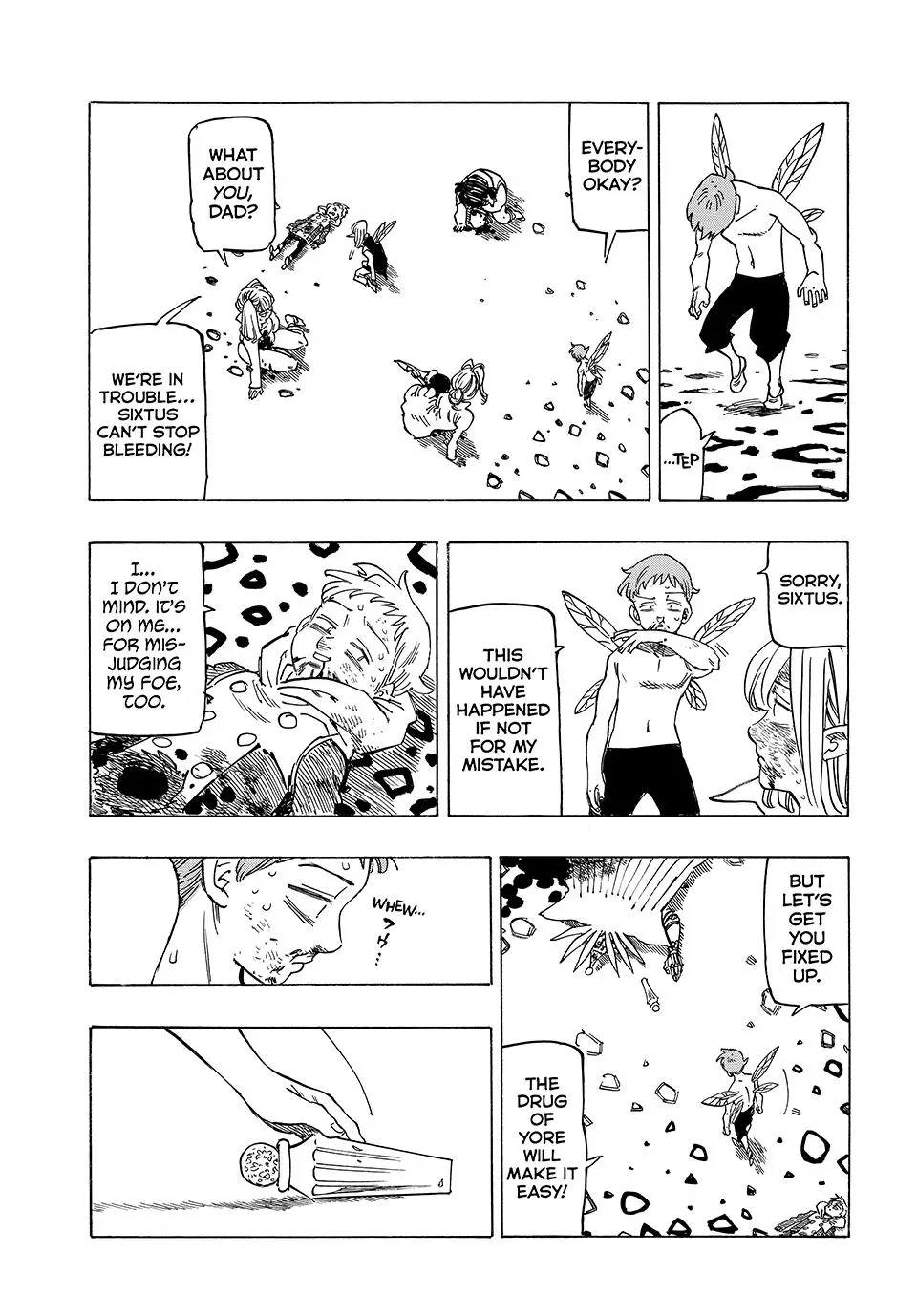 The Seven Deadly Sins - Four Knights of the Apocalypse Chapter 149