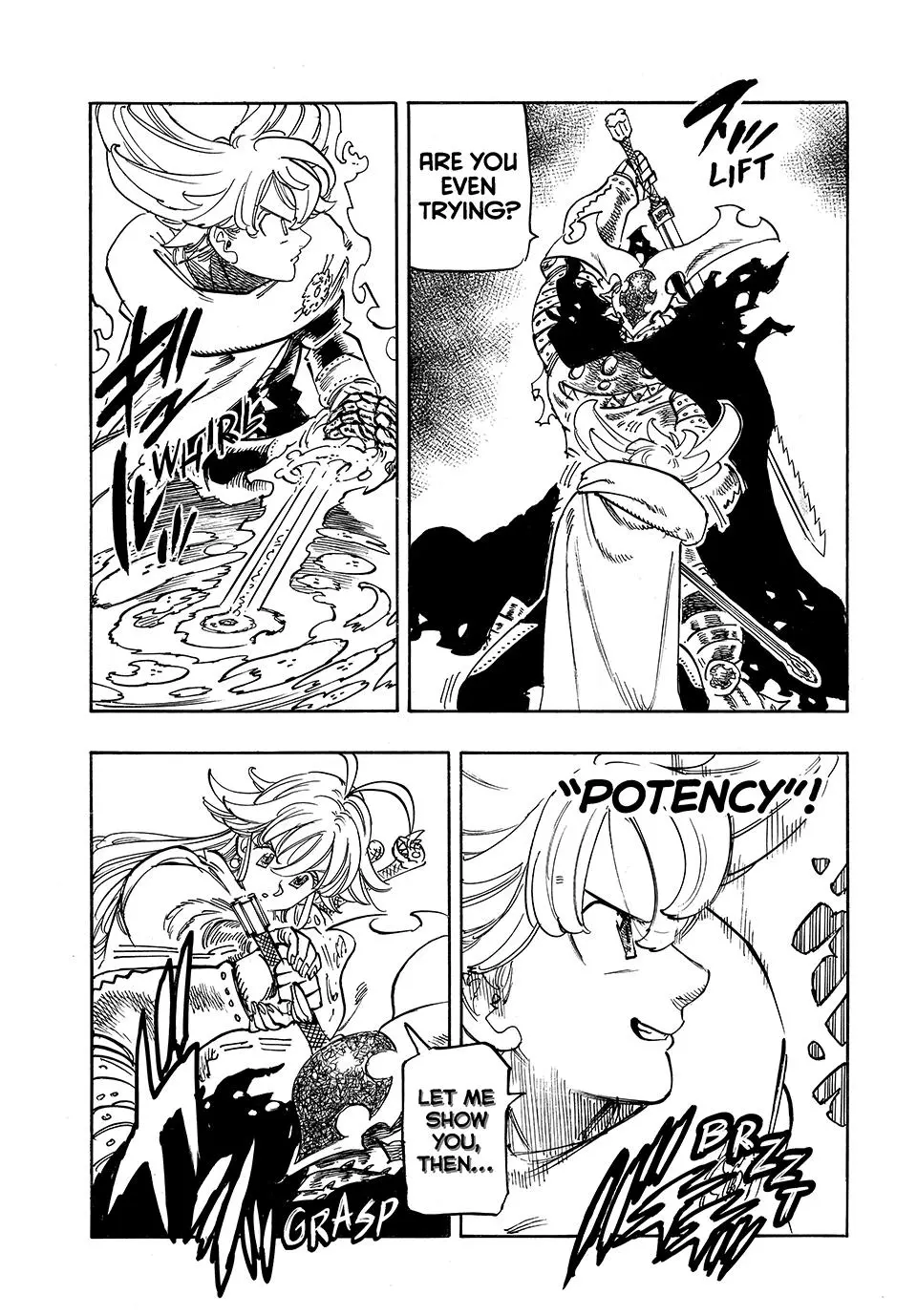 The Seven Deadly Sins - Four Knights of the Apocalypse Chapter 198