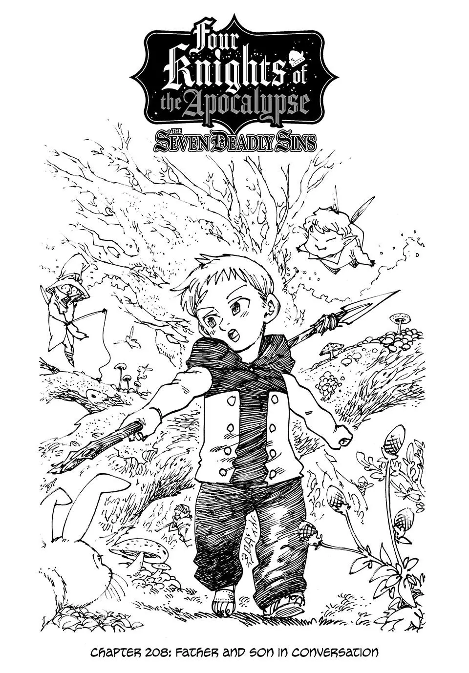 Read Mokushiroku No Yonkishi - Chapter 208 - w3.fourknightsofapocalypse.com | Image 1
