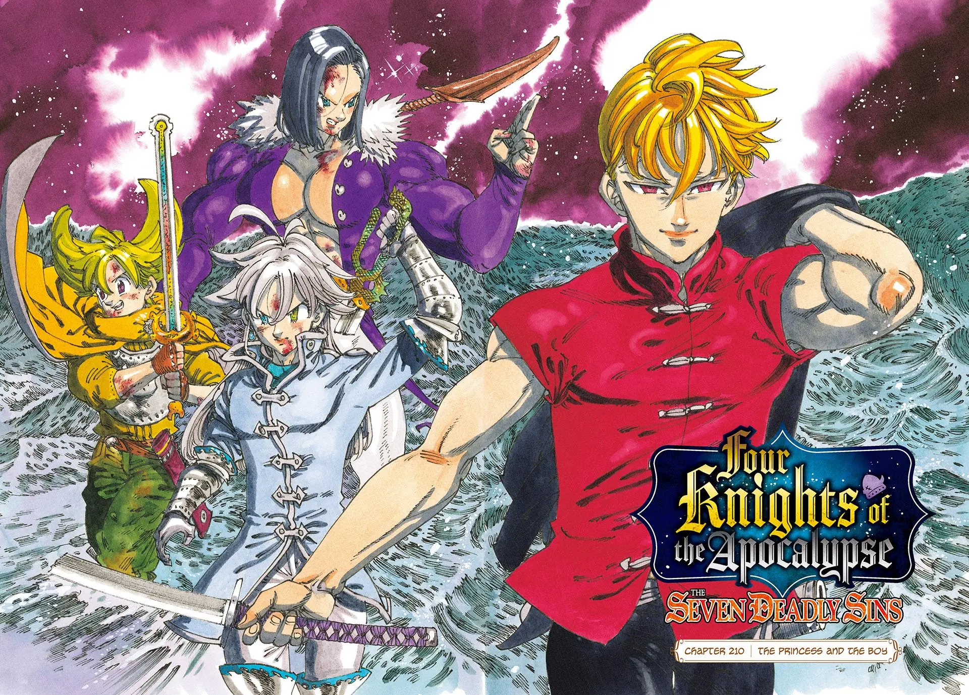 Read Mokushiroku No Yonkishi - Chapter 210 - w3.fourknightsofapocalypse.com | Image 1