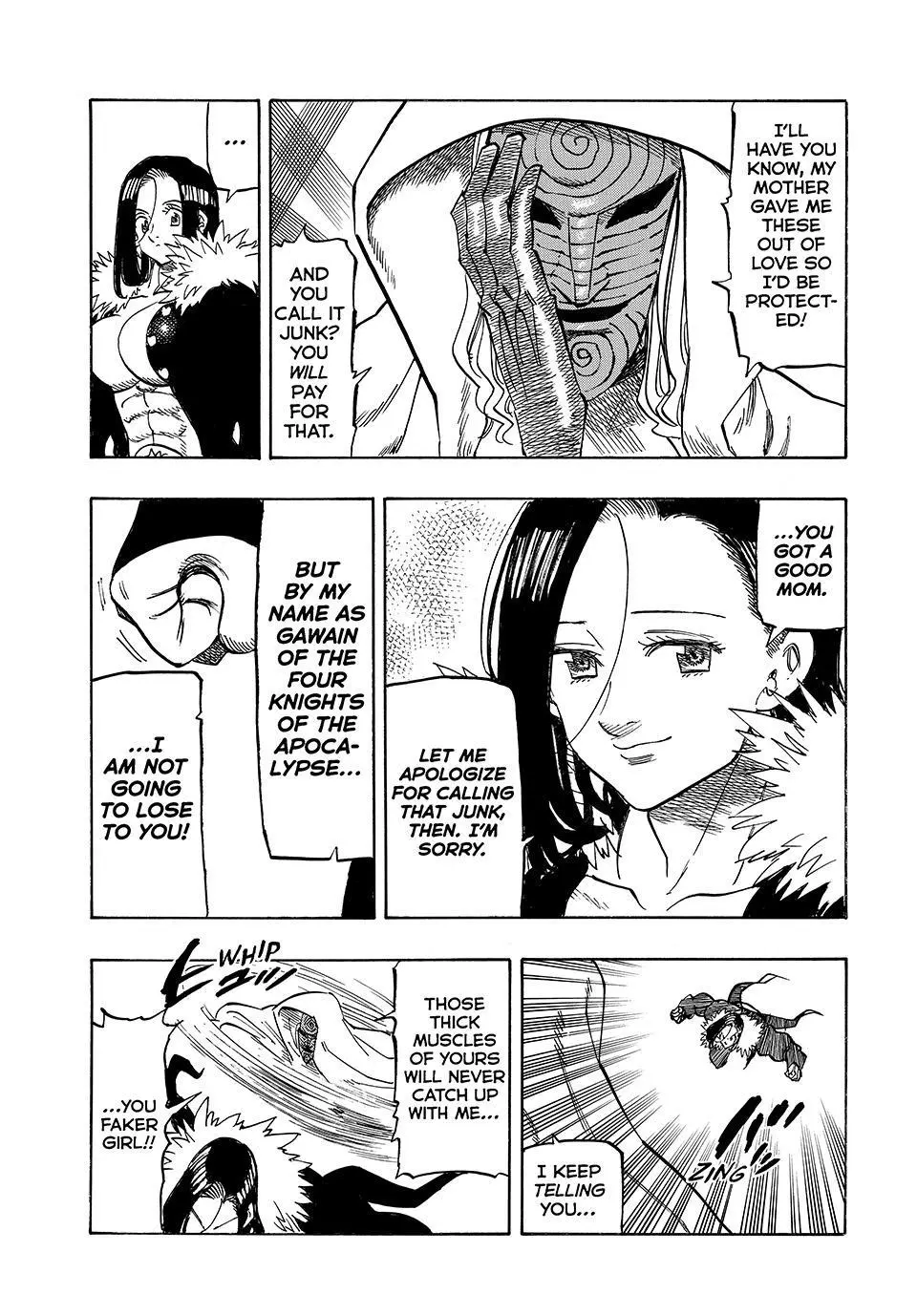 Read Mokushiroku No Yonkishi - Chapter 243 - w3.fourknightsofapocalypse.com | Image 7