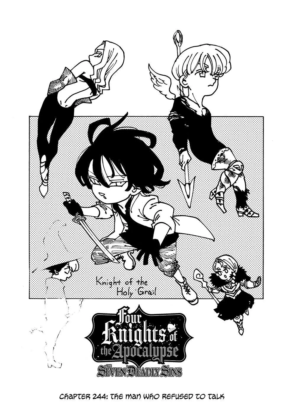 Read Mokushiroku No Yonkishi - Chapter 244 - w3.fourknightsofapocalypse.com | Image 1