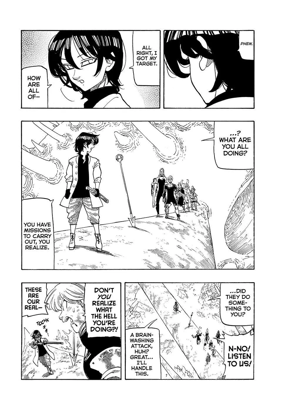 Read Mokushiroku No Yonkishi - Chapter 244 - w3.fourknightsofapocalypse.com | Image 2