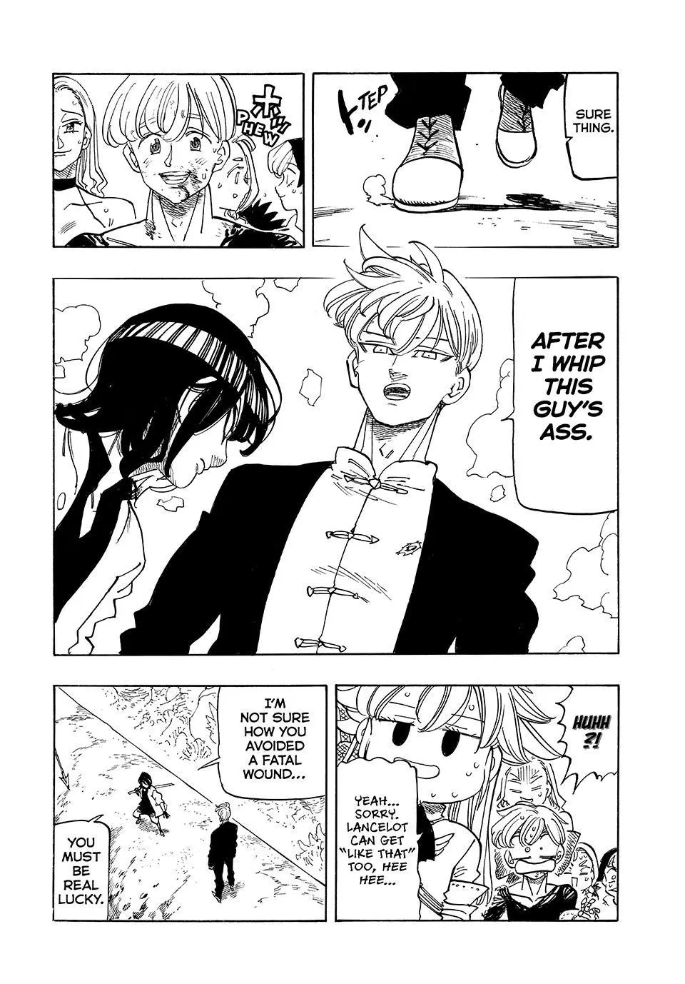 Read Mokushiroku No Yonkishi - Chapter 244 - w3.fourknightsofapocalypse.com | Image 6