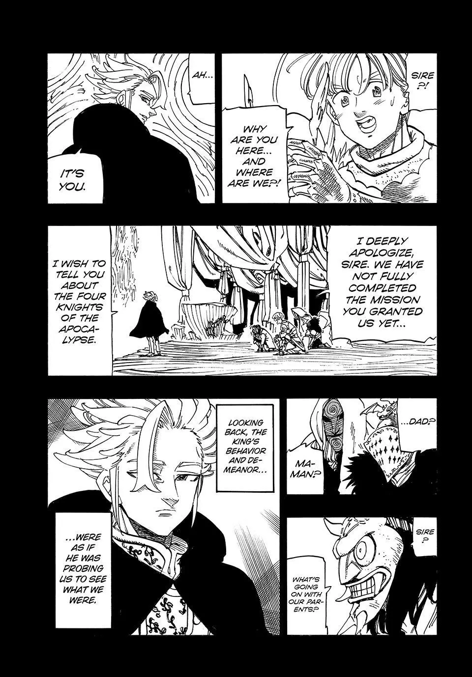 Read Mokushiroku No Yonkishi - Chapter 246 - w3.fourknightsofapocalypse.com | Image 3