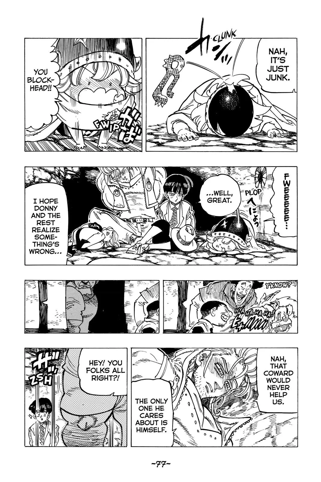 The Seven Deadly Sins - Four Knights of the Apocalypse Chapter 25