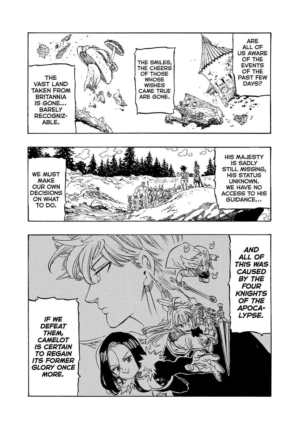 Read Mokushiroku No Yonkishi - Chapter 250 - w3.fourknightsofapocalypse.com | Image 4