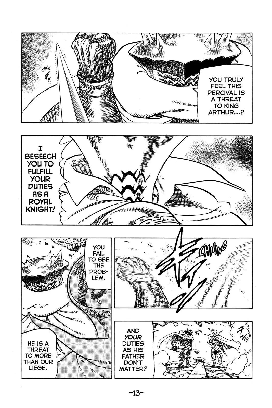 The Seven Deadly Sins - Four Knights of the Apocalypse Chapter 4