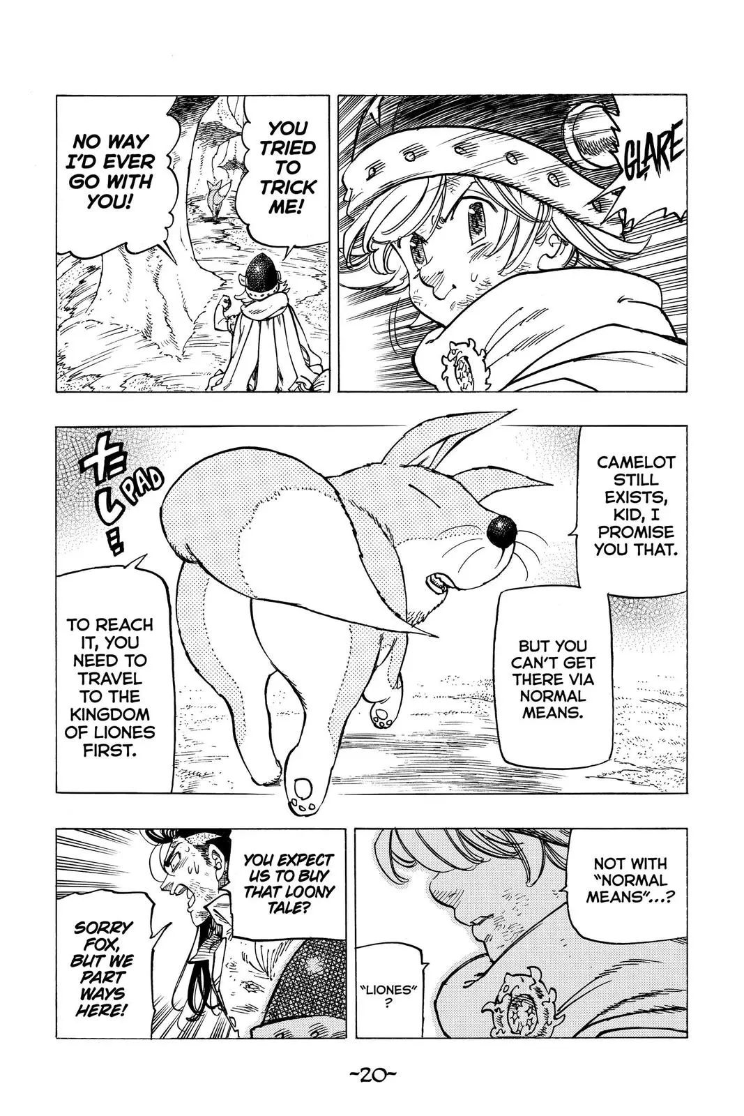 The Seven Deadly Sins - Four Knights of the Apocalypse Chapter 4
