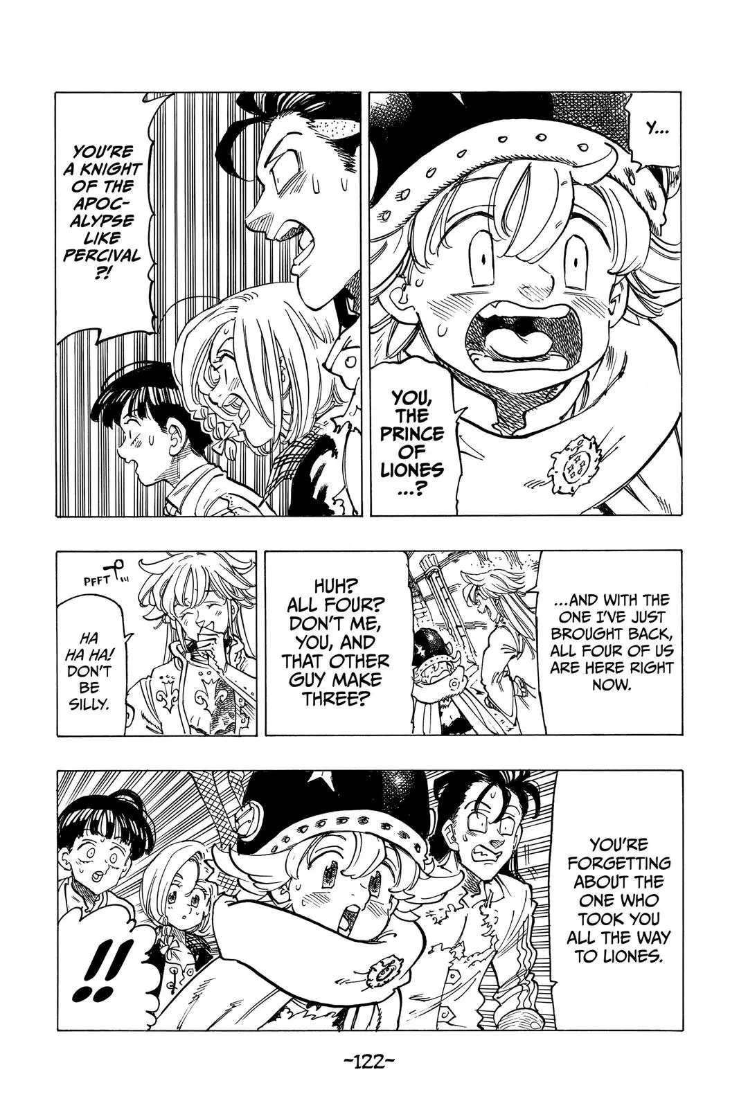 The Seven Deadly Sins - Four Knights of the Apocalypse Chapter 54