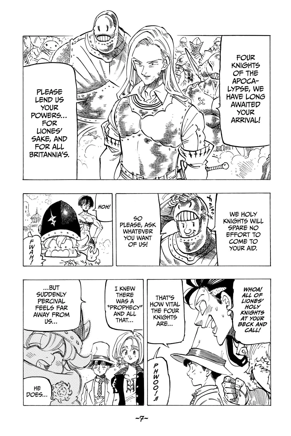The Seven Deadly Sins - Four Knights of the Apocalypse Chapter 67