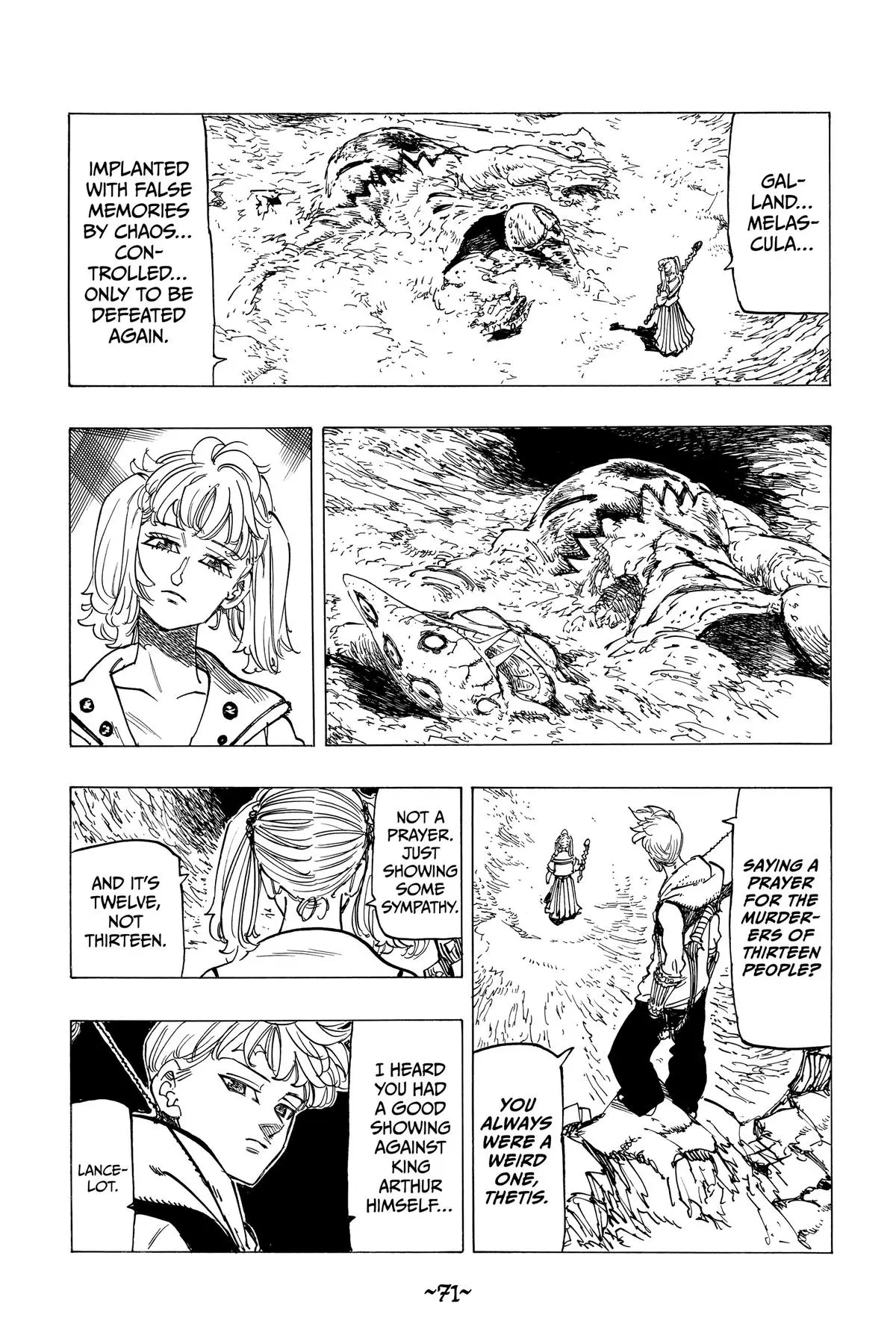 The Seven Deadly Sins - Four Knights of the Apocalypse Chapter 79