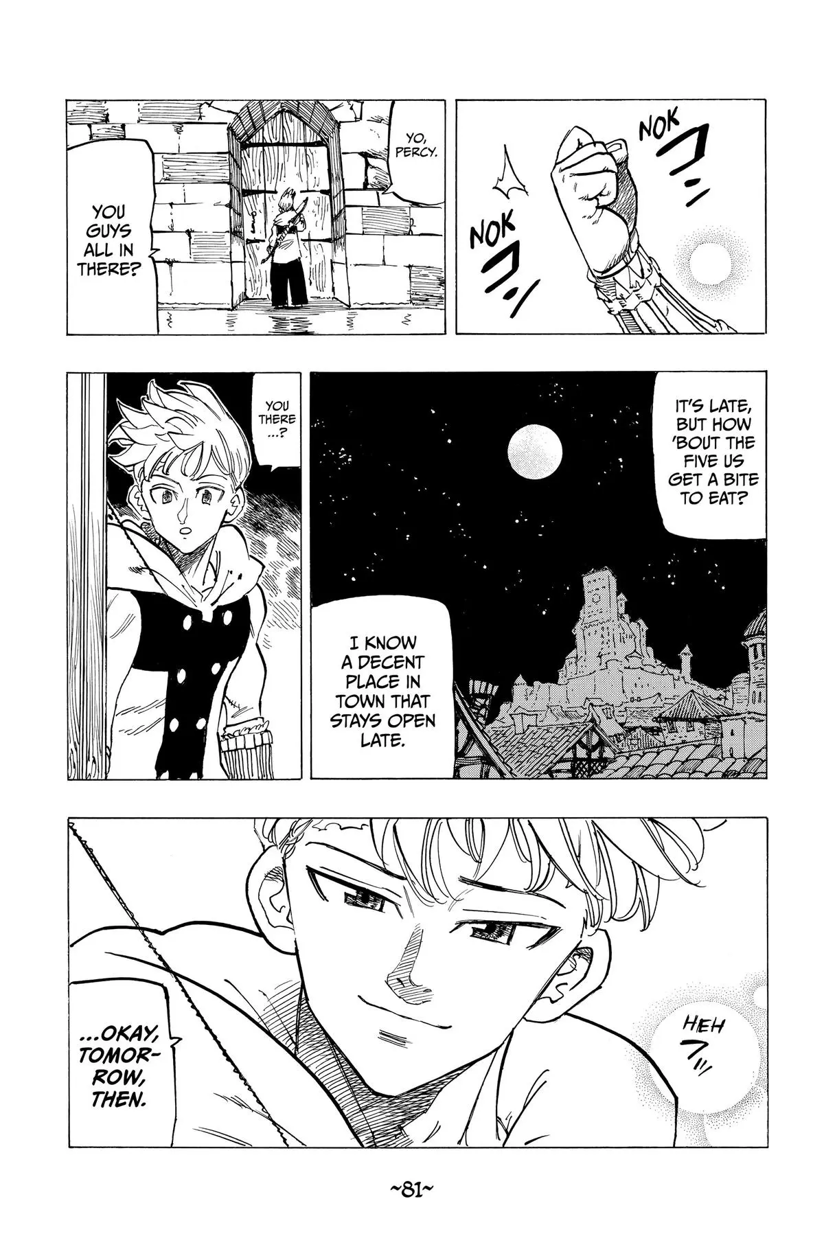 The Seven Deadly Sins - Four Knights of the Apocalypse Chapter 79