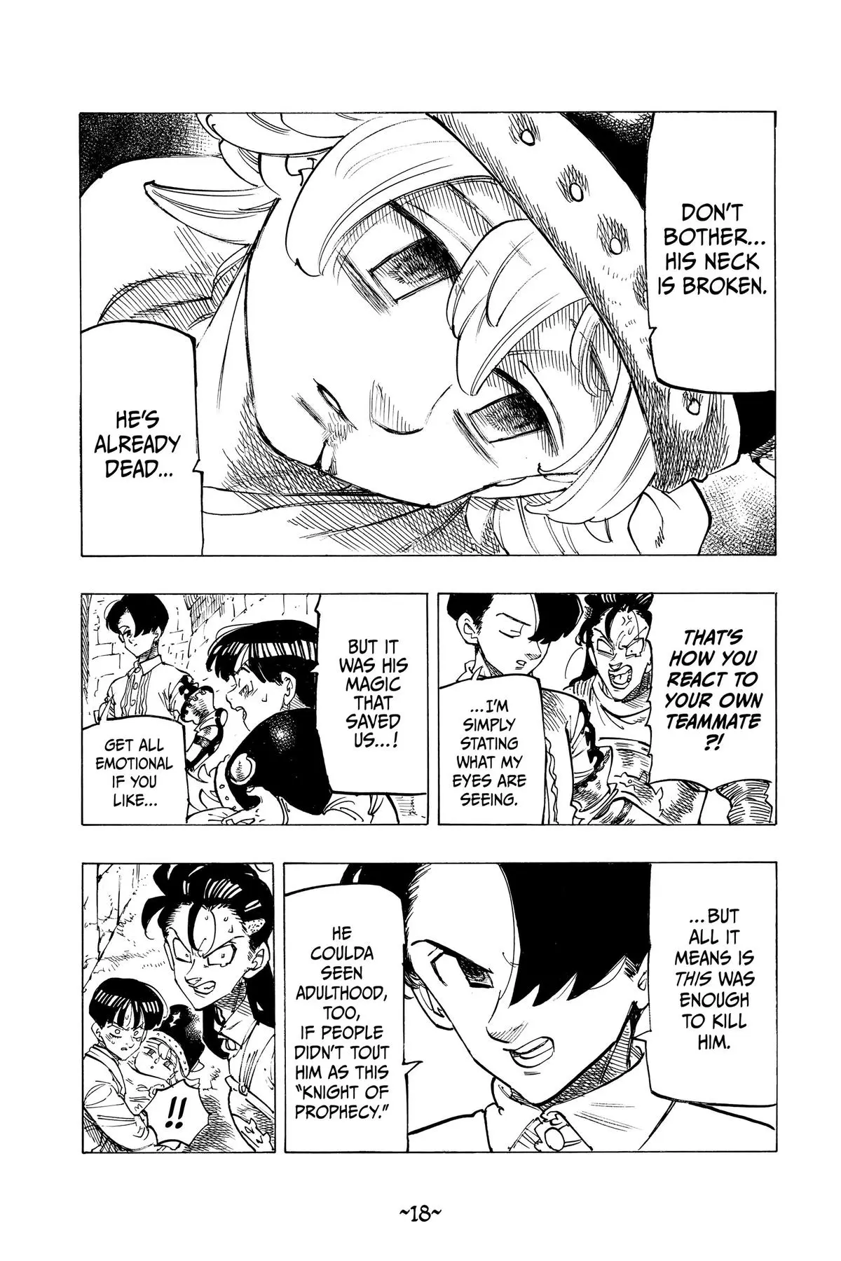 The Seven Deadly Sins - Four Knights of the Apocalypse Chapter 94