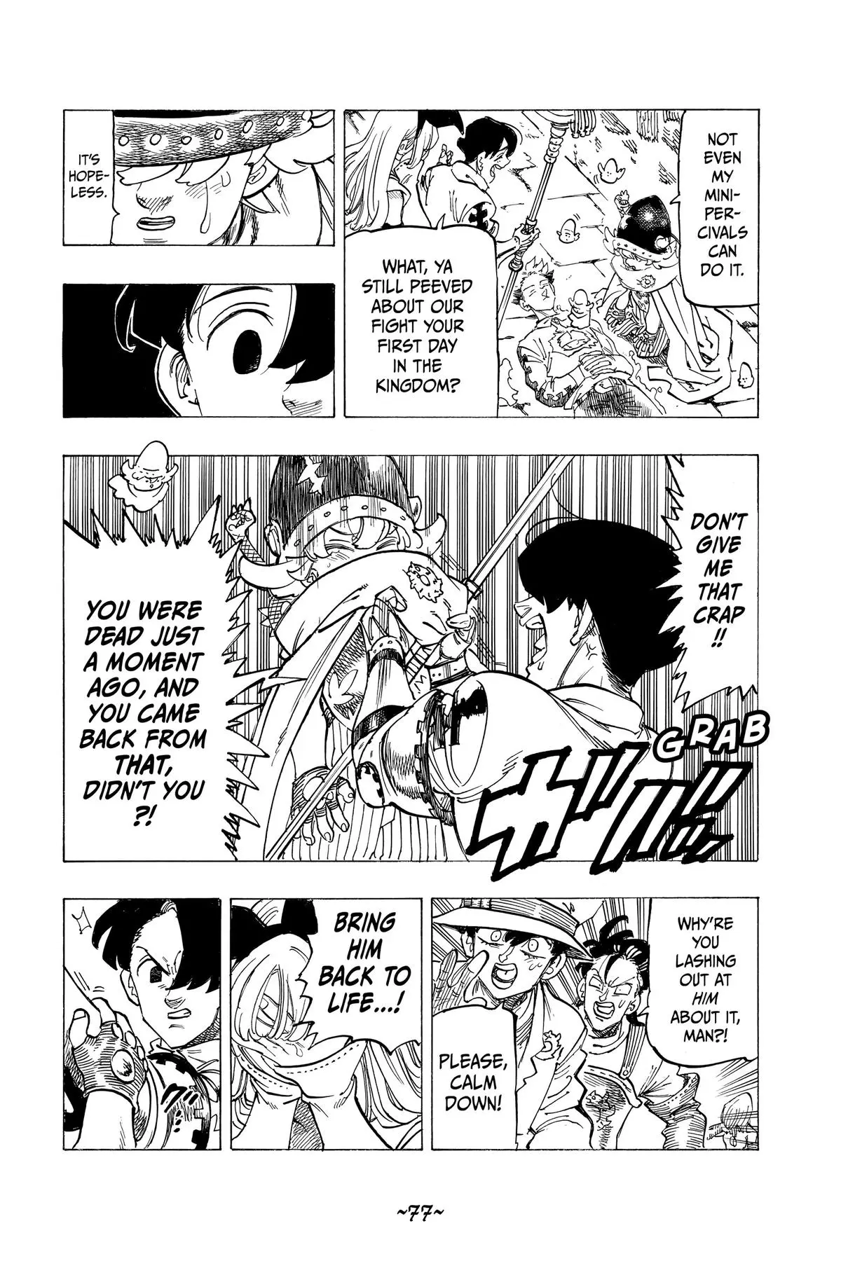 The Seven Deadly Sins - Four Knights of the Apocalypse Chapter 99